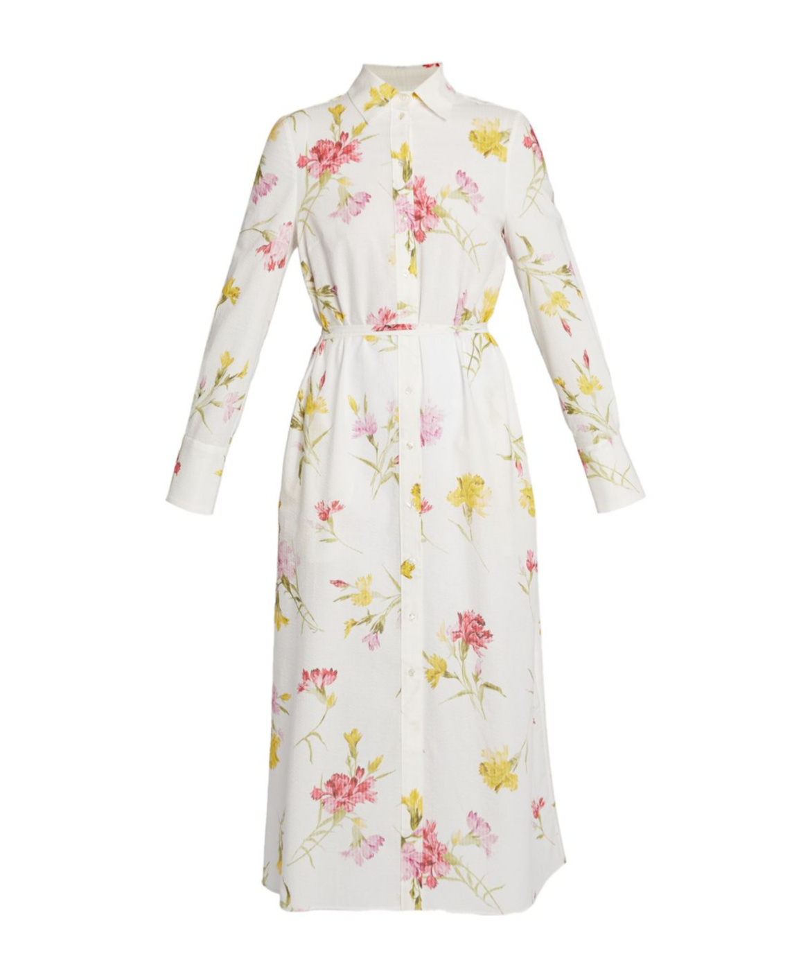 Shop Erdem Floral Shirt Dress