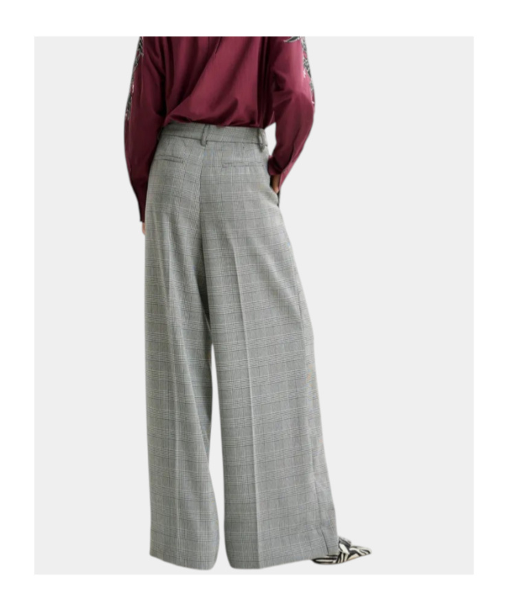Essentiel Antwerp Belt Loop Casual Pants In Gray