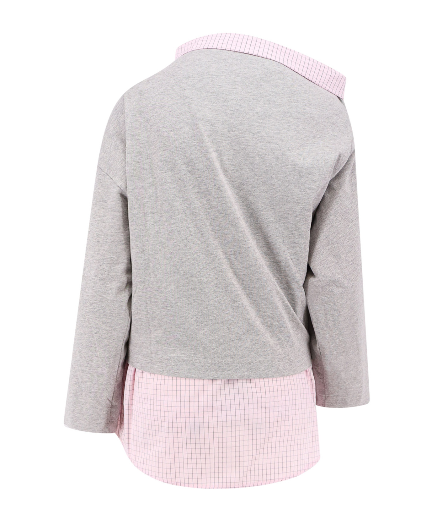 DRIES VAN NOTEN DRIES VAN NOTEN LAYERED ASYMMETRIC NECK TOP