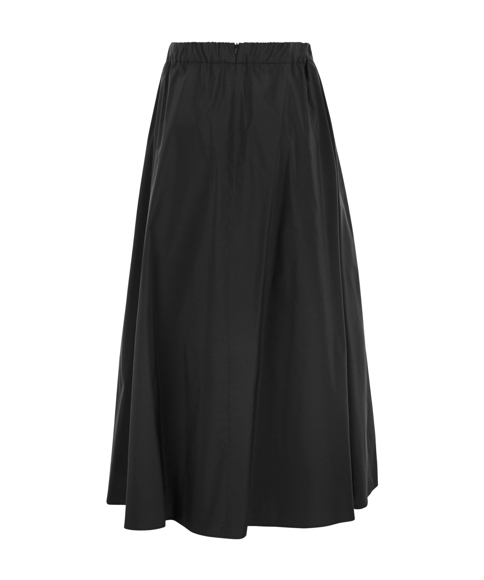 Weekend Max Mara Elastic Waist Skirt In Black