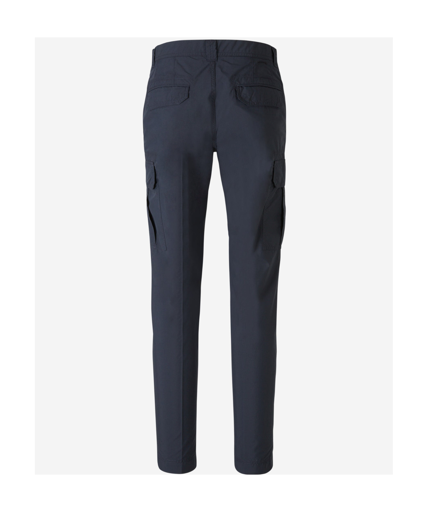 Incotex Cargo Flannel Trousers In Black