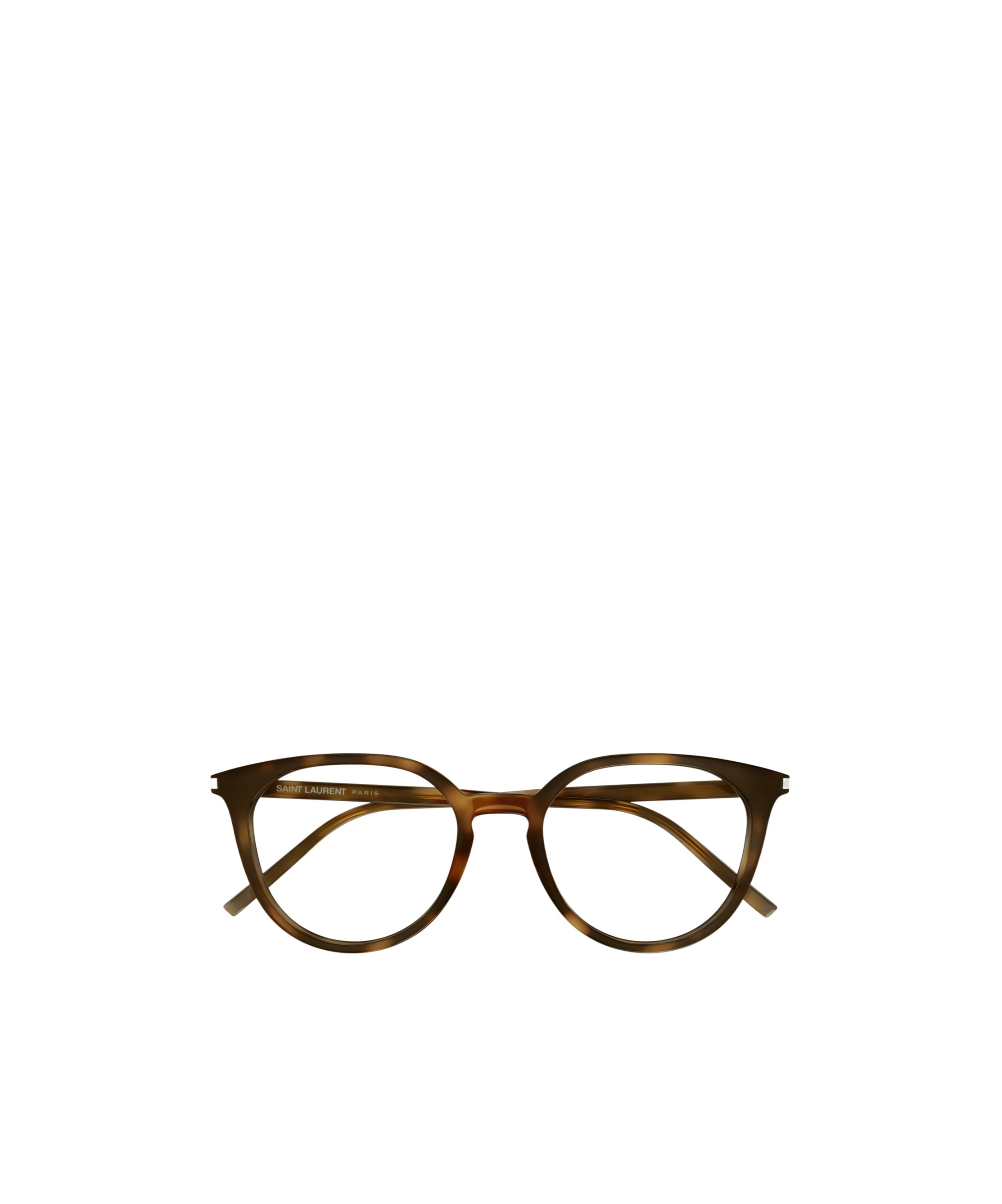 Saint Laurent Sl681f Pantos-frame Glasses In Brown