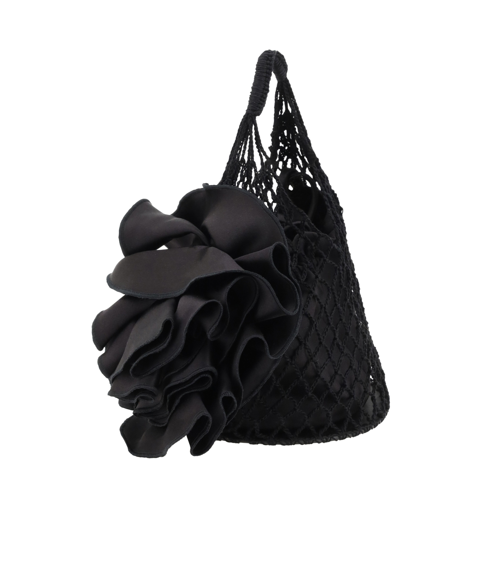 Magda Butrym Small Devana Handbag In Black