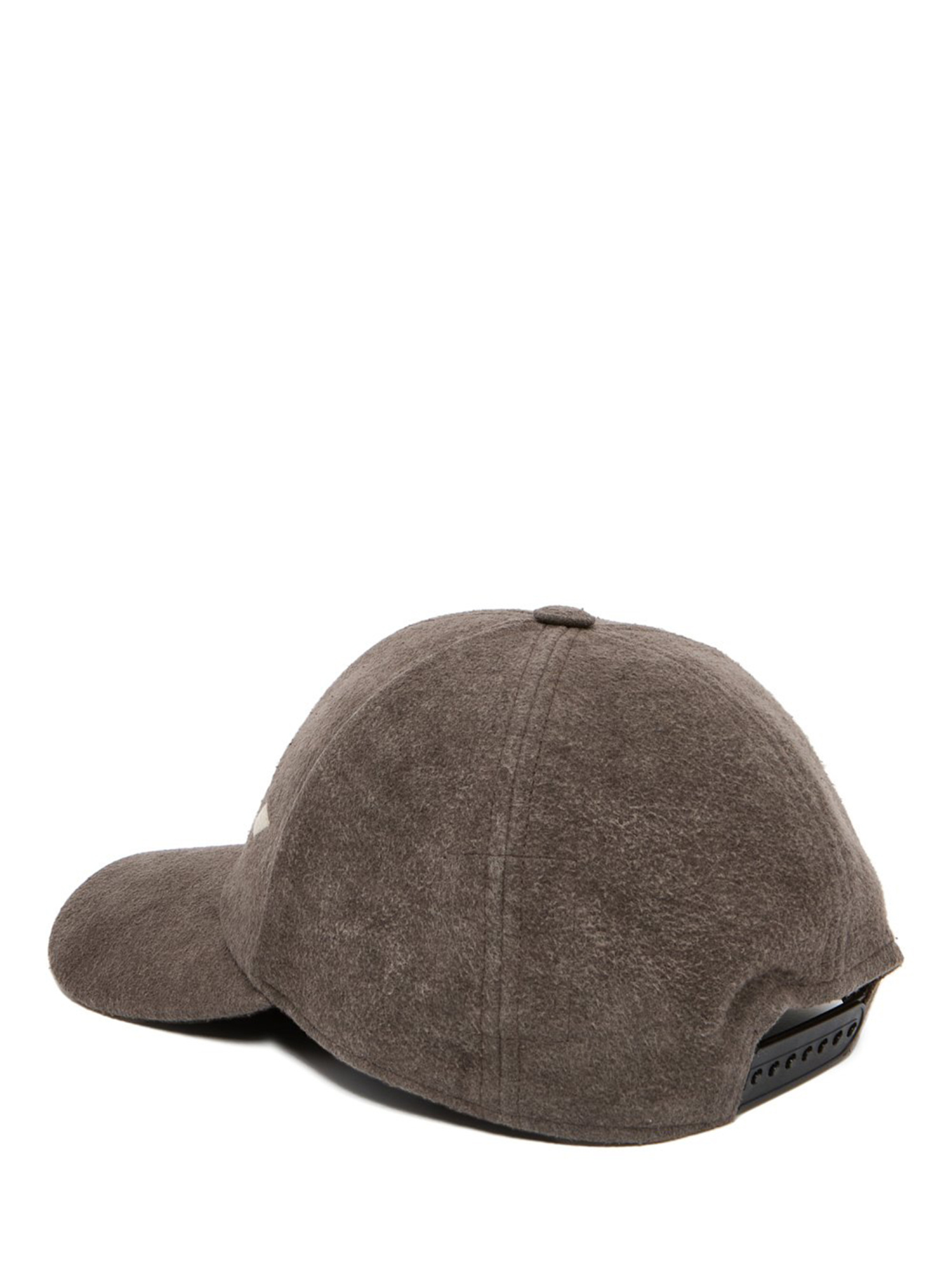 Rick Owens Drkshdw Embroidered Six-panel Baseball Cap With Curved Brim In Brown