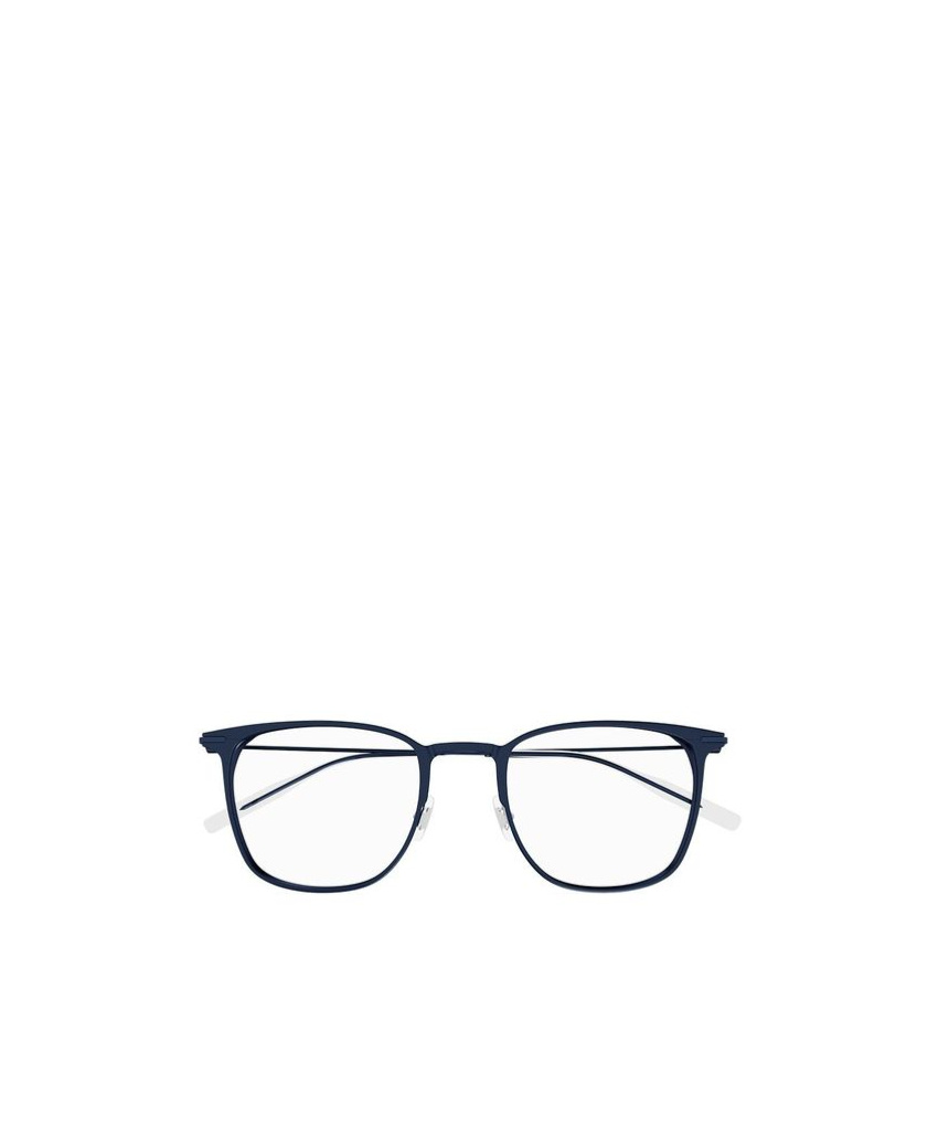 Montblanc Square-frame Glasses In Blue
