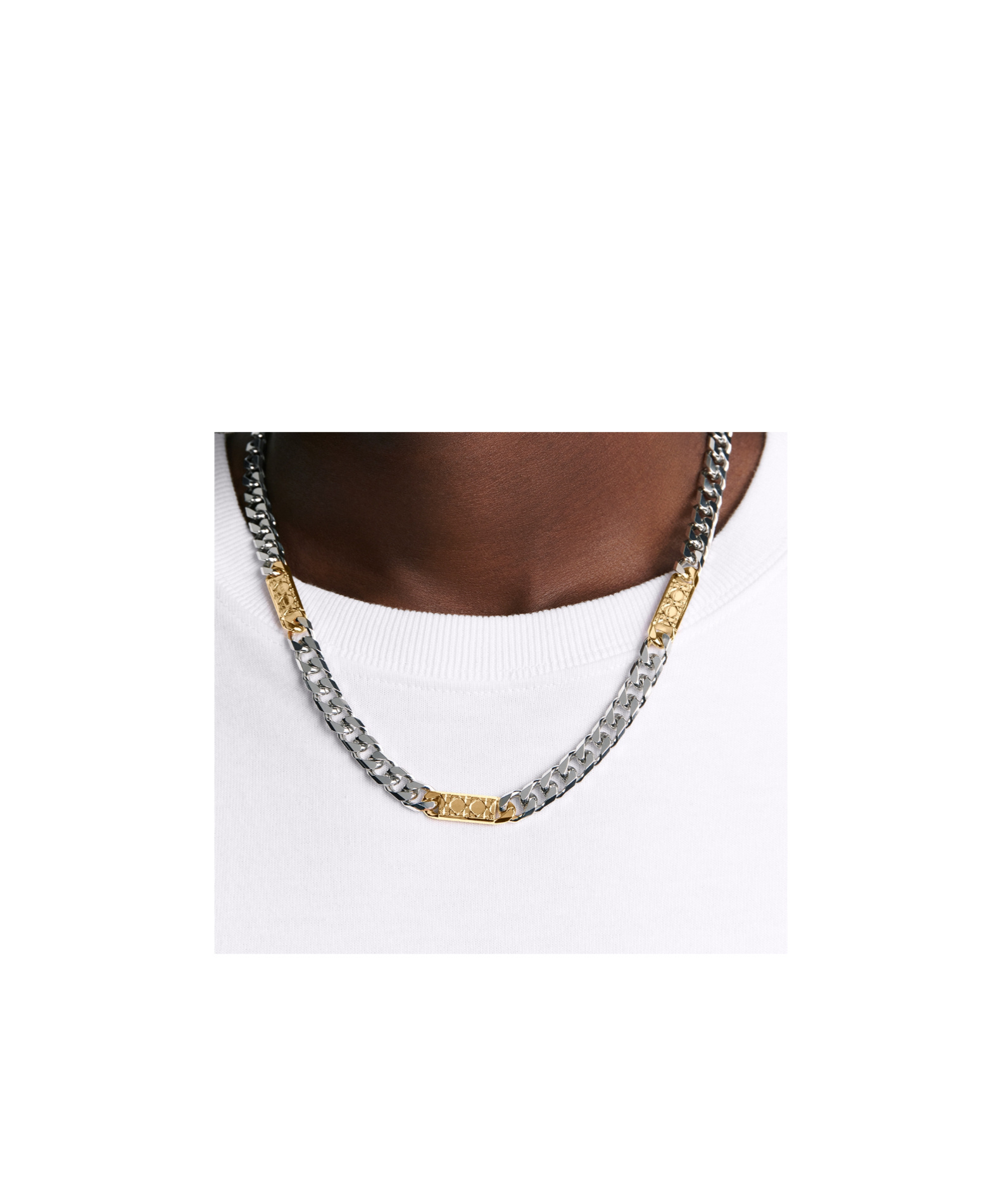 DIOR CHAIN-LINK NECKLACE