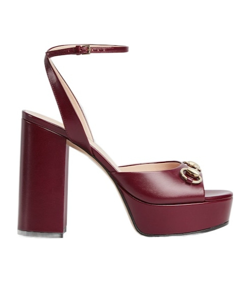 Gucci Women's Horsebit Platform Sandal
