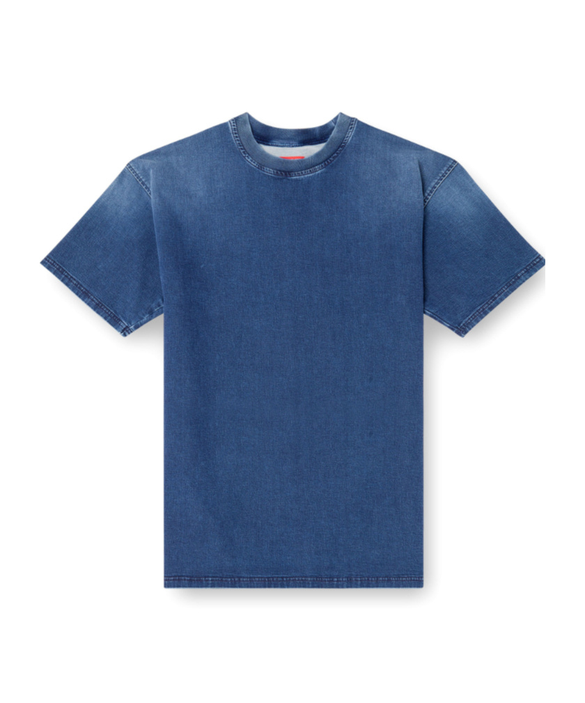 Diesel Short-sleeved T-shirt In Blue