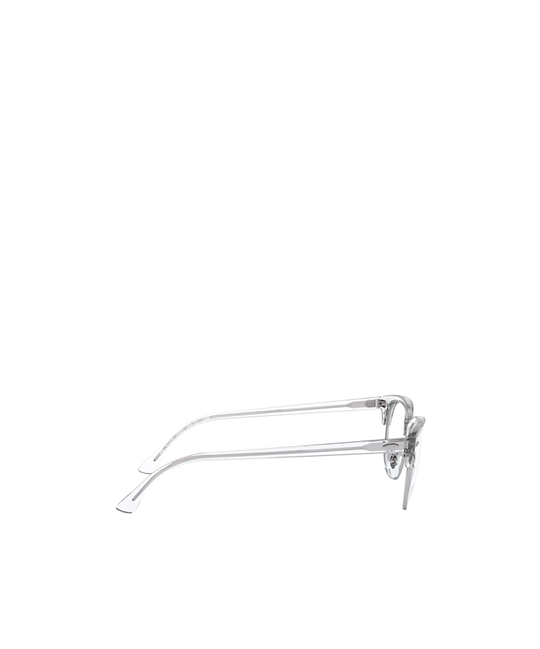 Ray Ban Ray-ban Clubmaster Browline Frame Glasses In White