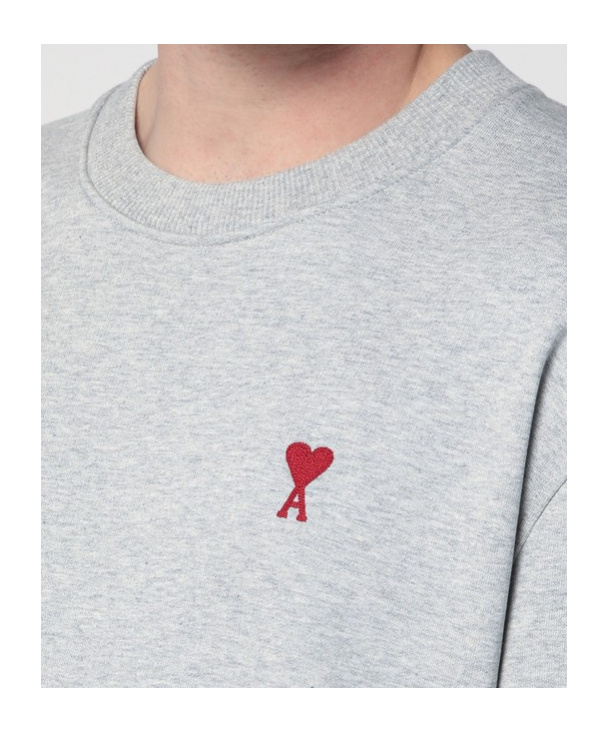 Ami Alexandre Mattiussi Long-sleeved Sweater In Blue