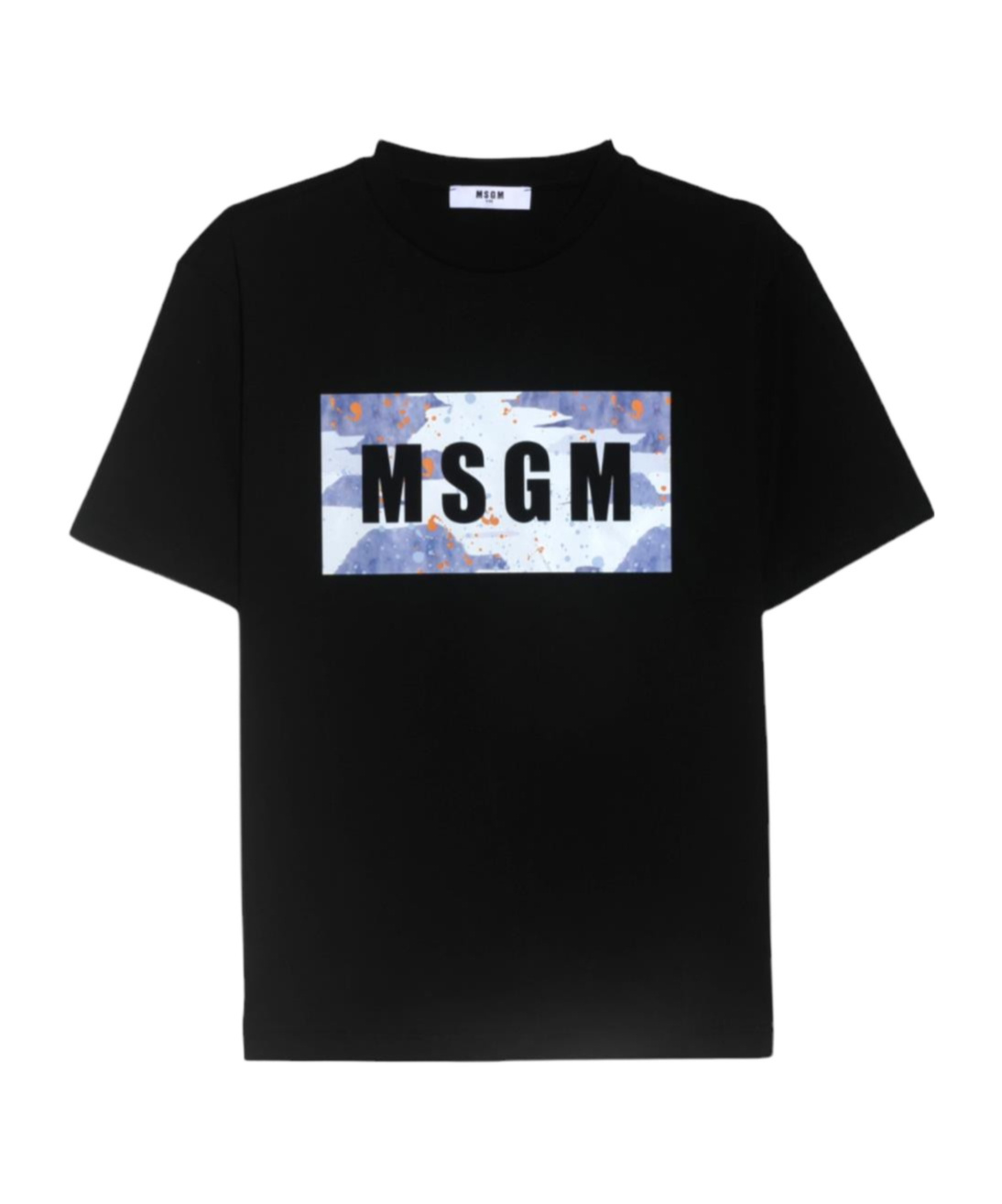 Shop Msgm Logo-print T-shirt In Black