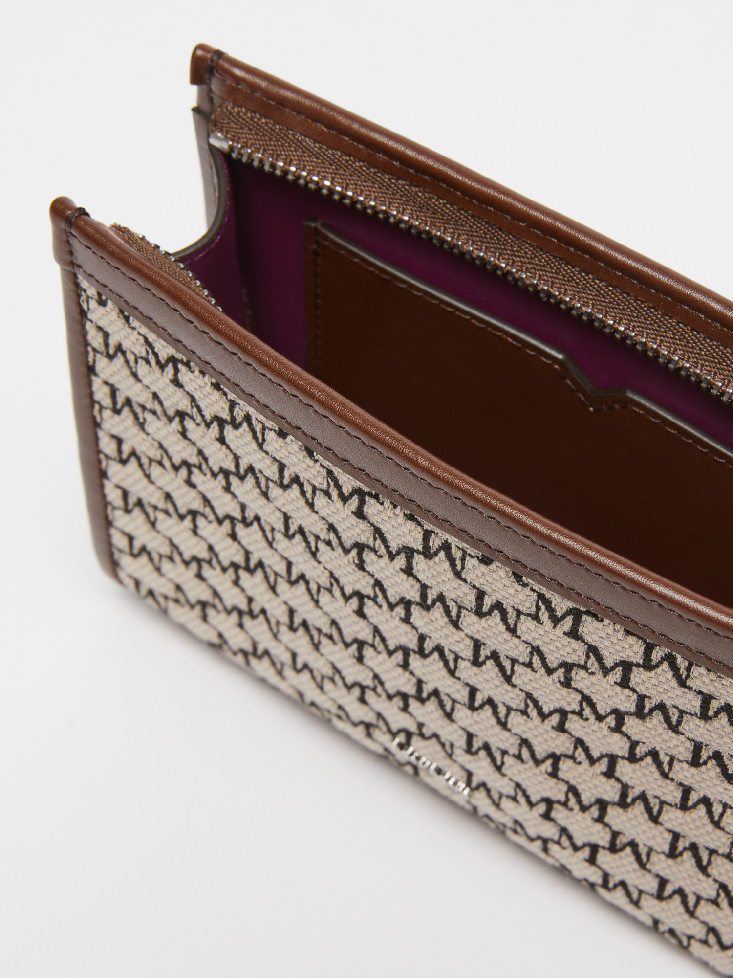Shop Max Mara Cotton Jacquard Extra Small Pouch