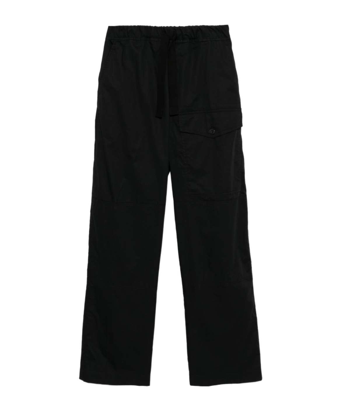 Dries Van Noten Drawstring Trousers In Black