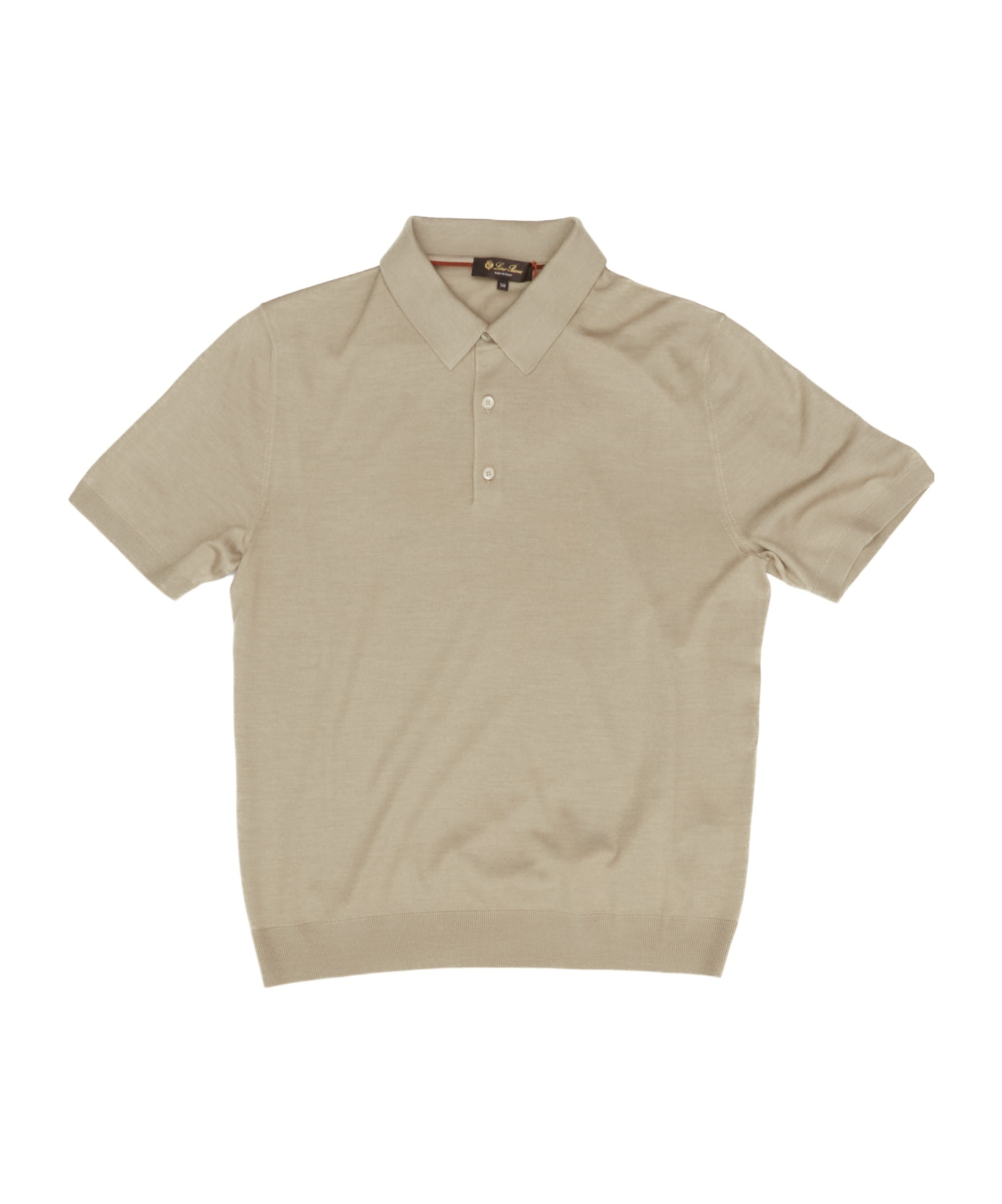 Loro Piana Sottile Polo Shirt In Neutral