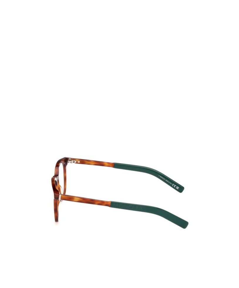 Moncler Ml5207 Two-tone Square-frame Glasses In Multicolor