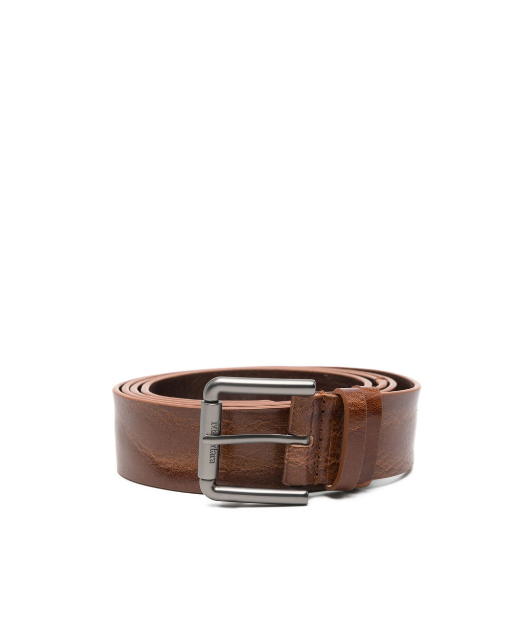 Max Mara Adjustable Waist Belt In Brown