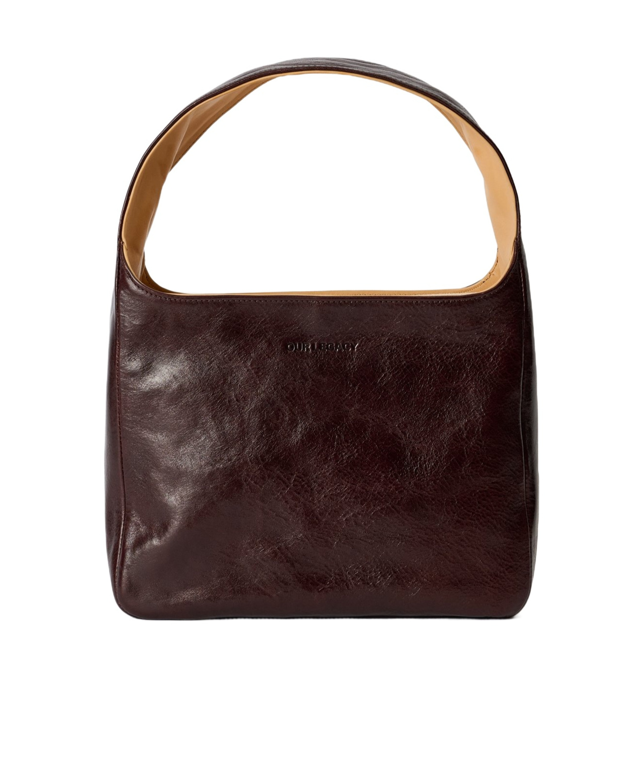 Our Legacy Logo Shoulder Bag In Red