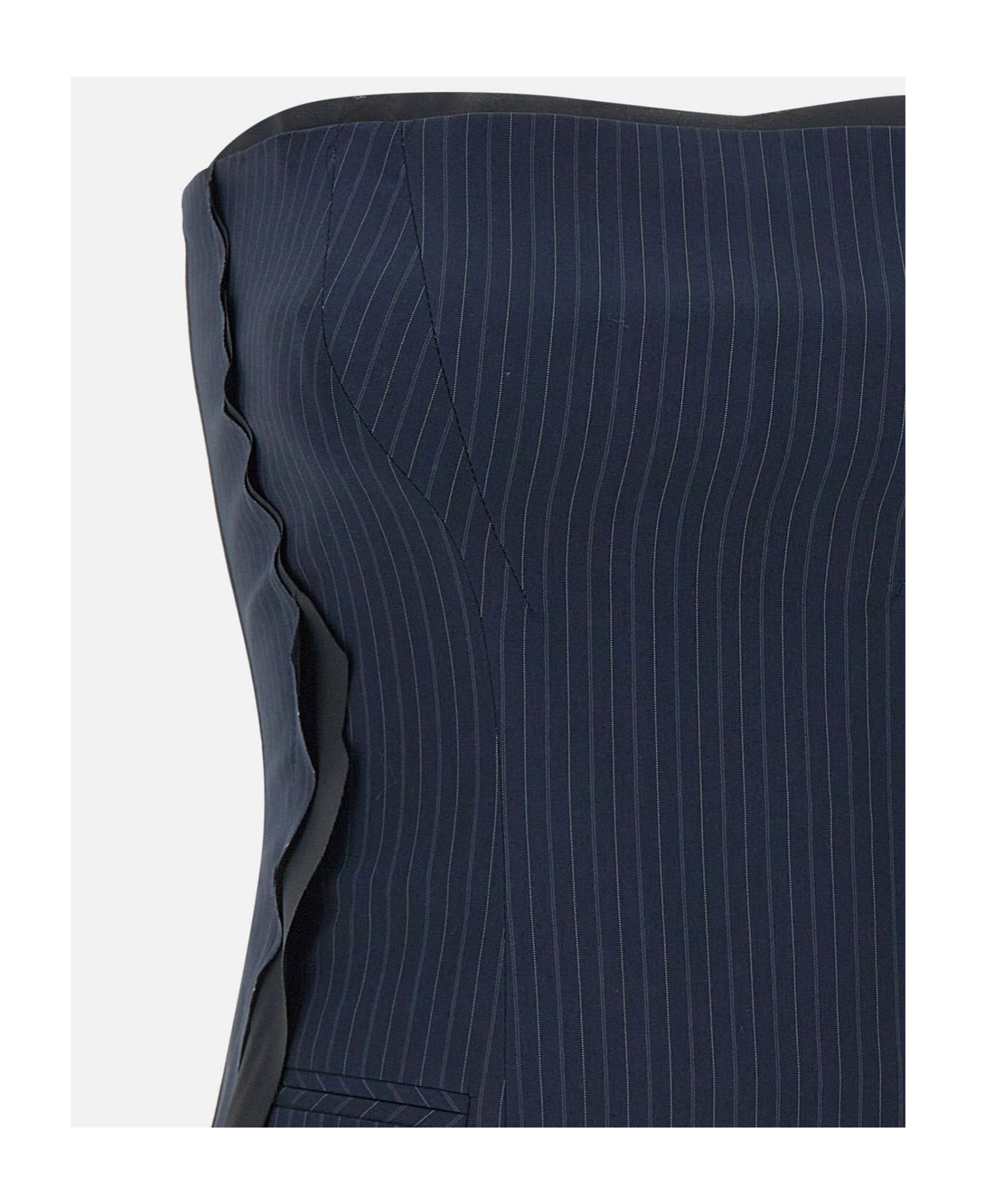 Ottolinger Strapless Vest In Black