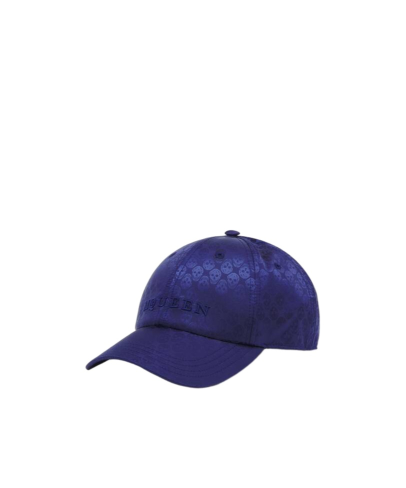 Alexander Mcqueen Skull Repeat Baseball Cap