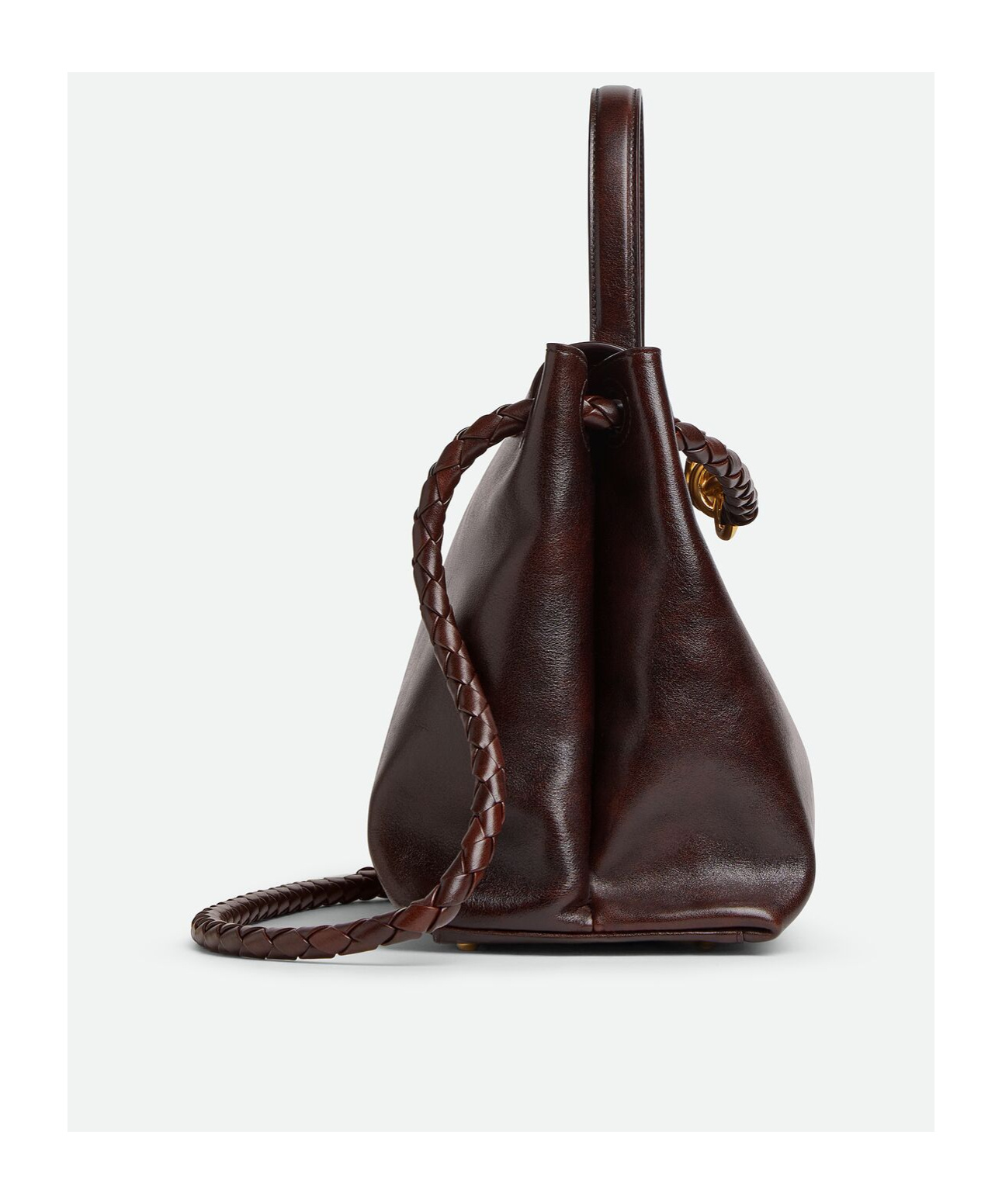 Bottega Veneta Ciao Ciao Medium Distressed Leather Top-handle Bag
