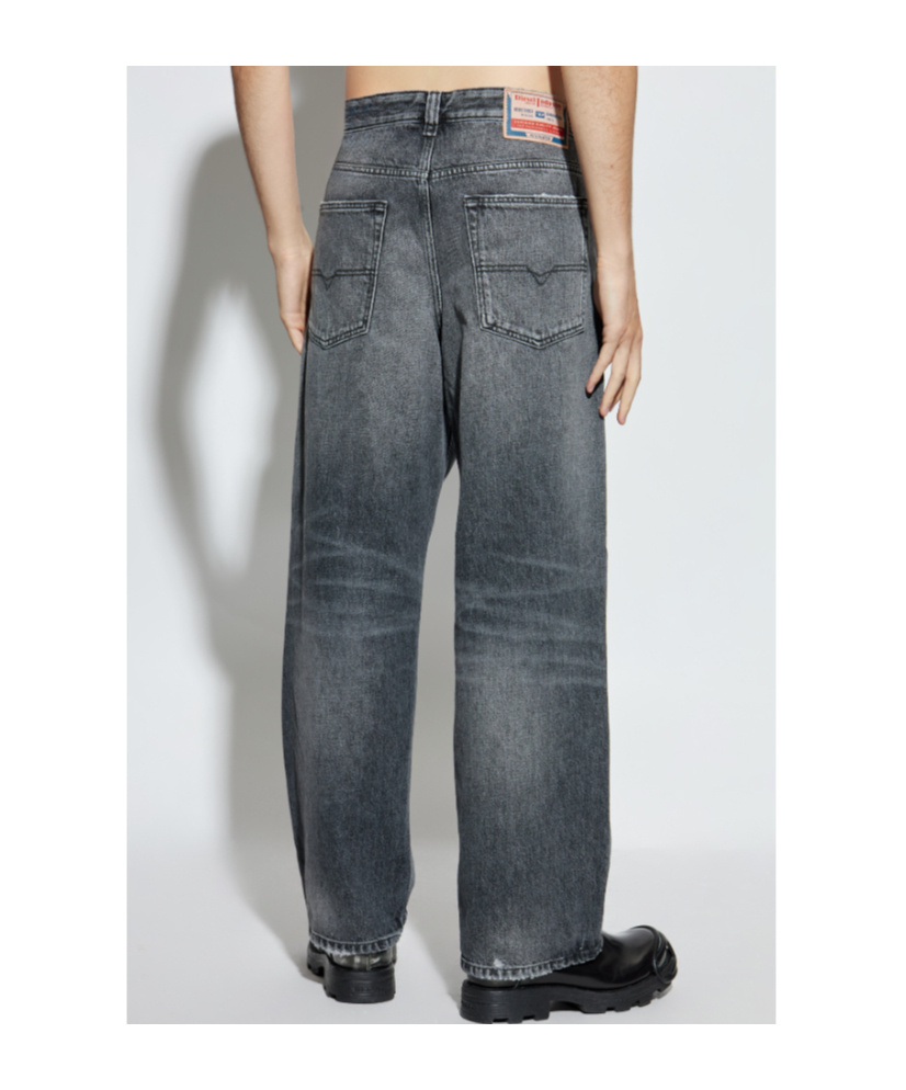 Diesel Straight Jeans In Blue