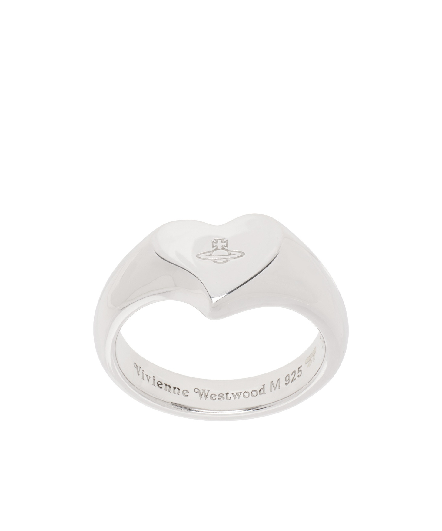 Vivienne Westwood Signet Ring In White