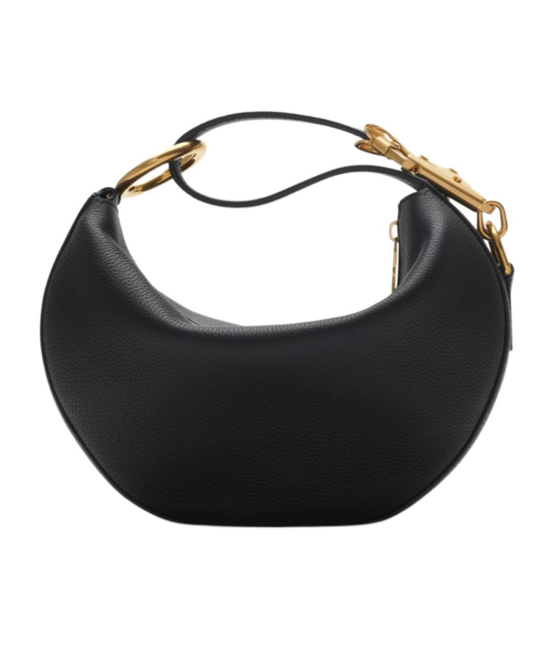 Burberry Knight Arc Tote Bag In Black