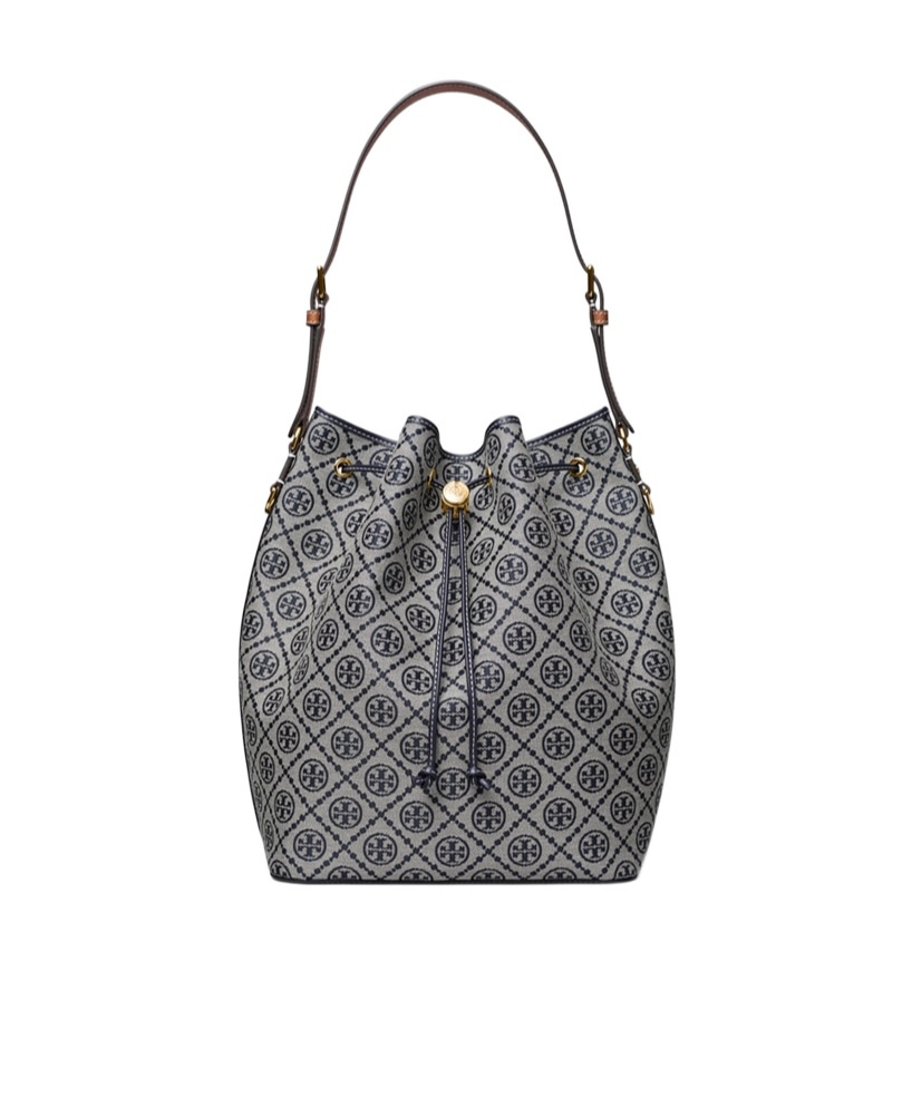 Tory Burch T Monogram Oversized Bucket Bag