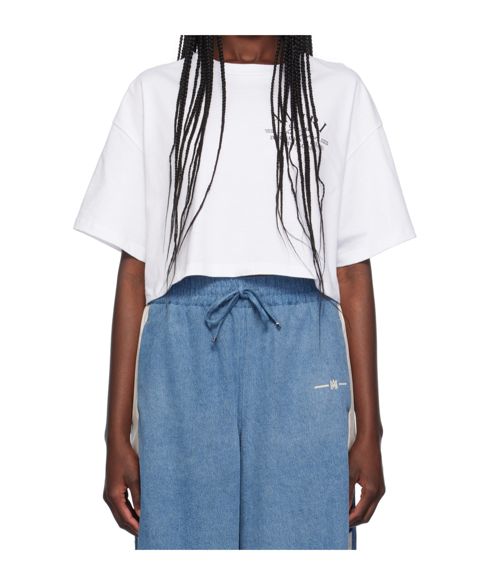 Amiri Arts District Logo T-shirt In White