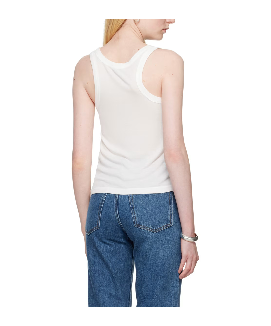 ANINE BING ROUND-NECK TANK TOP
