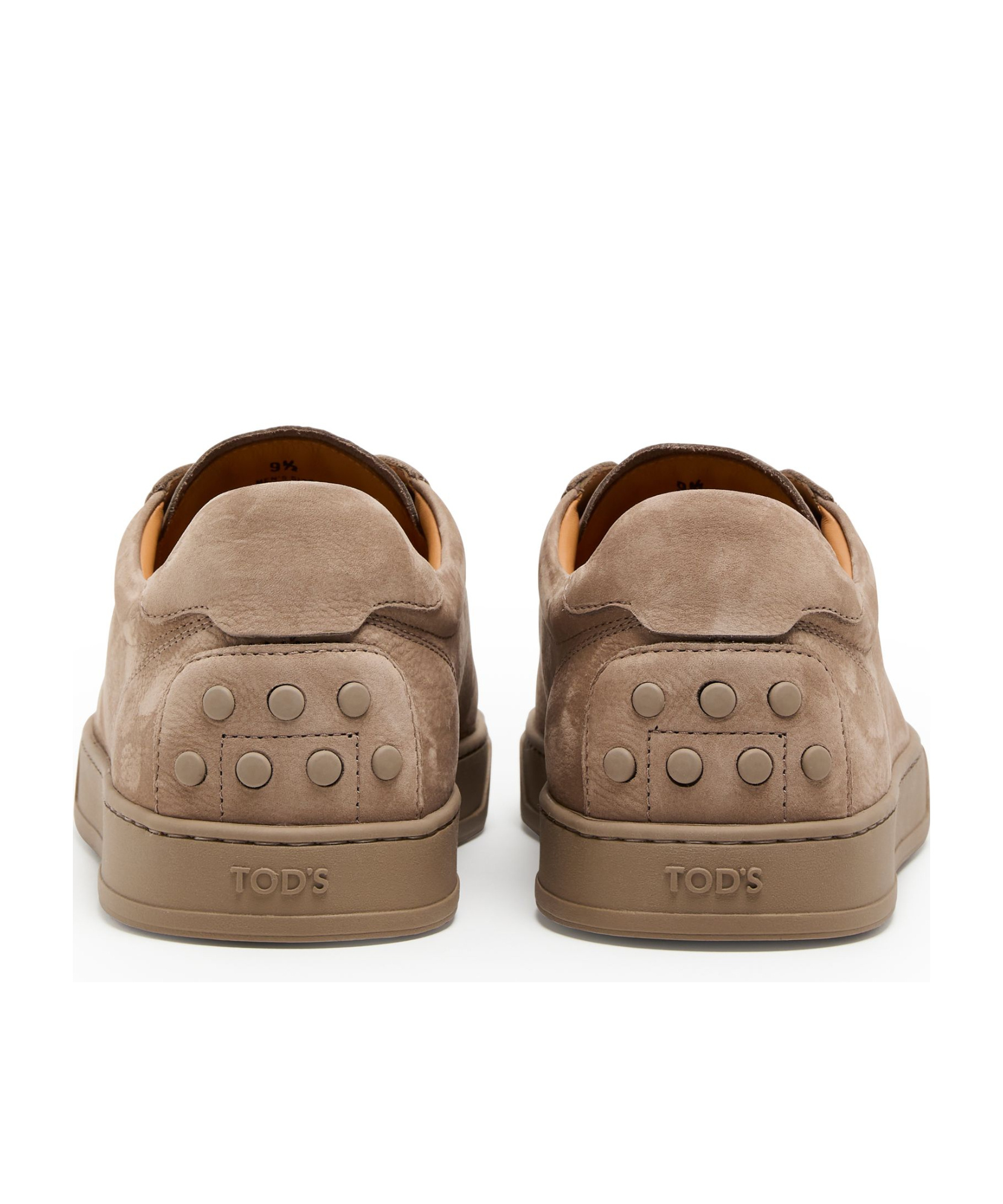 Tod's Elastic Nubuck Creta Sneakers In Brown