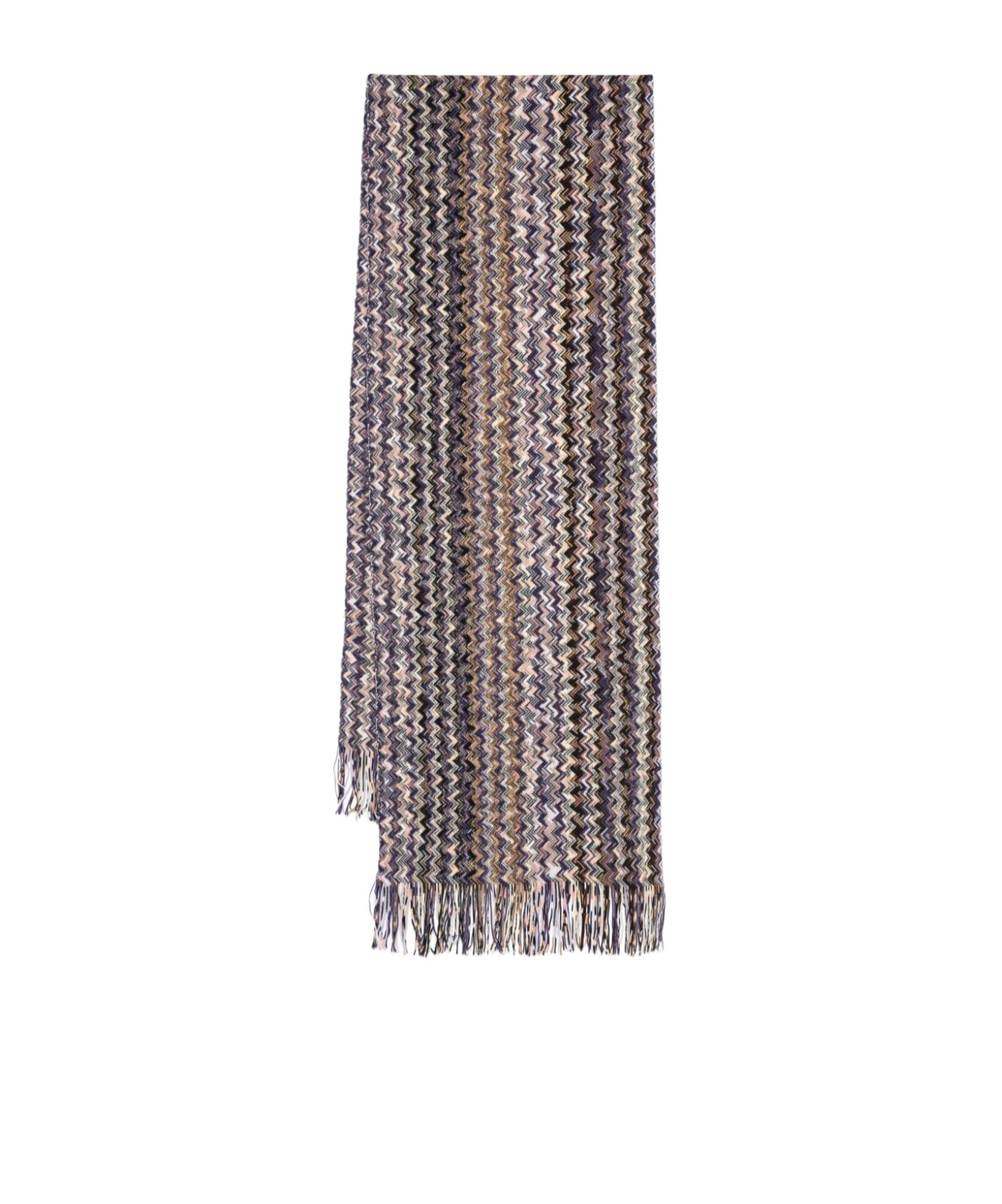 Missoni Zigzag Scarf In Multicolor