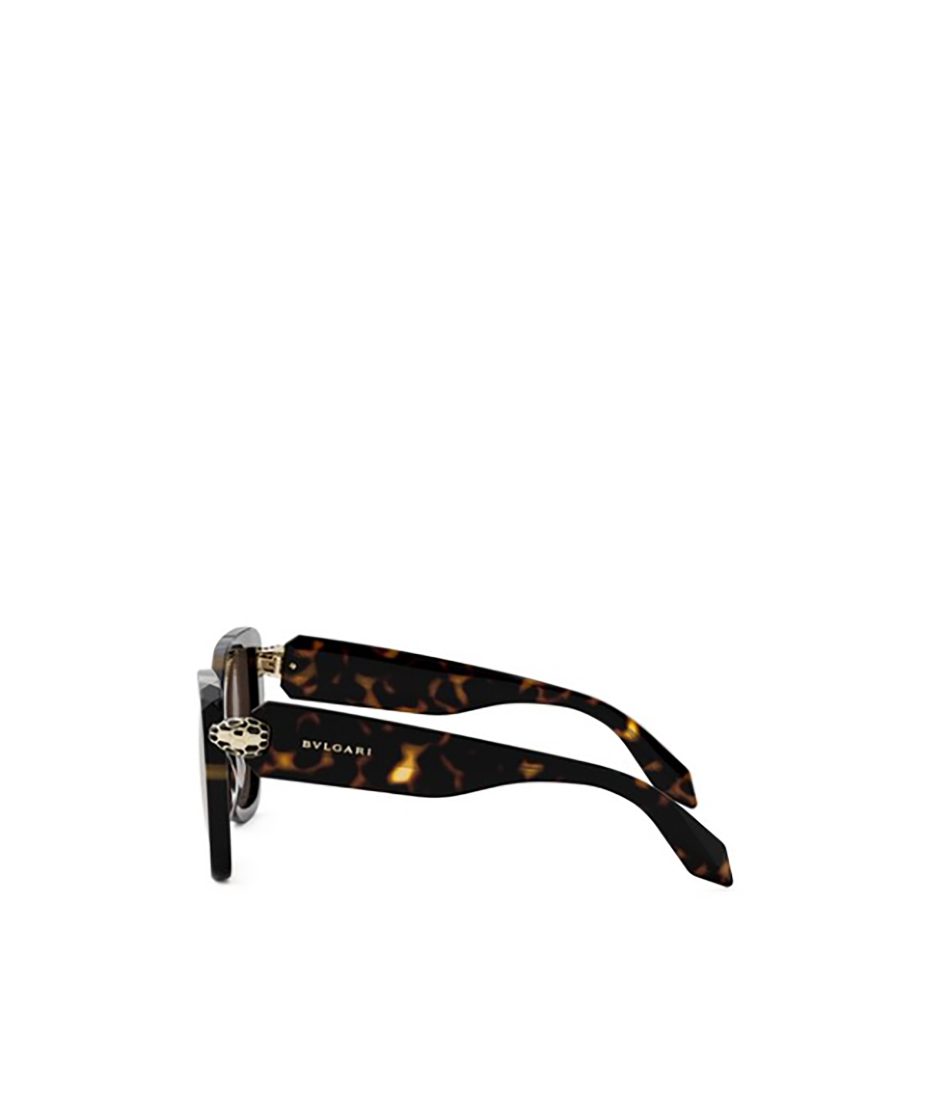 Bvlgari Bulgari Butterfly Frame Sunglasses In Brown