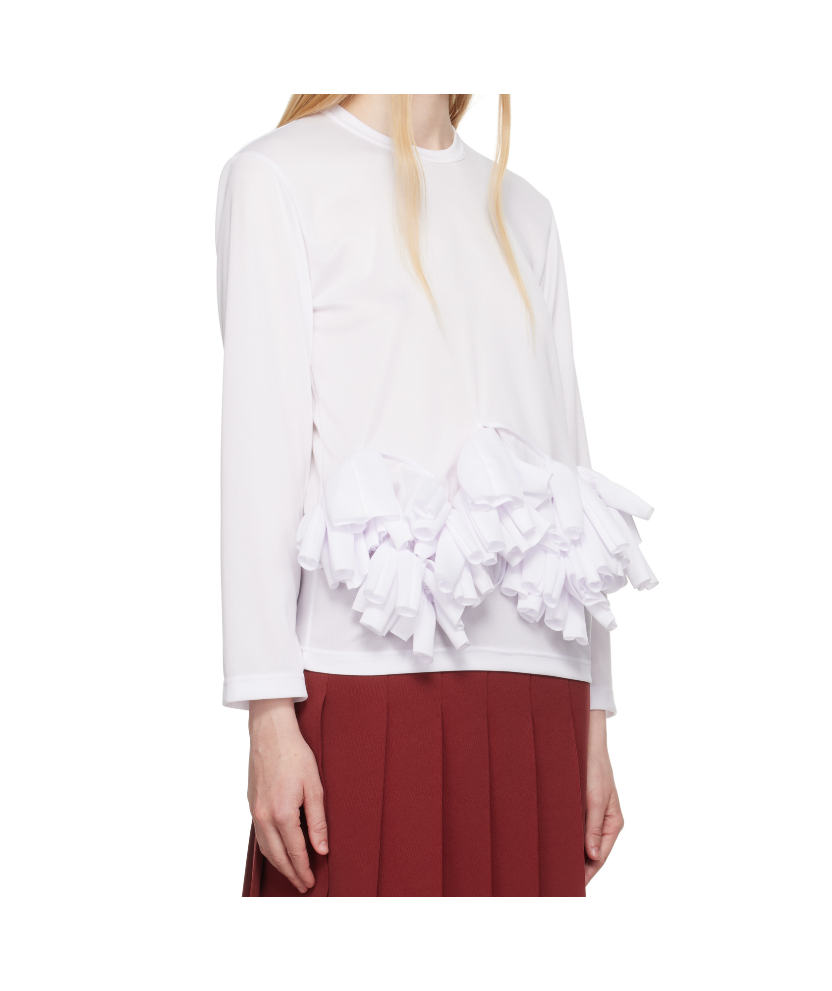 COMME DES GARÇONS CREW NECK LONG SLEEVE TOP 