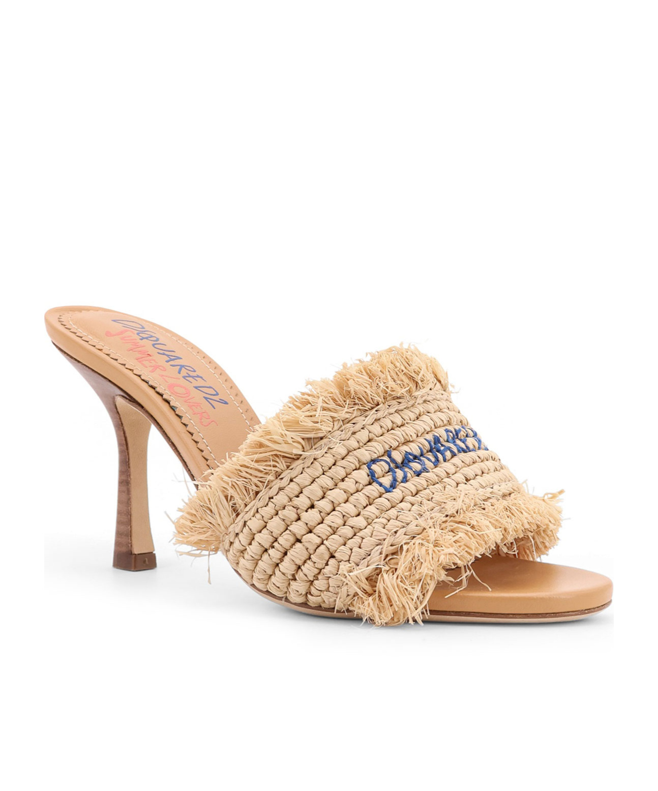 Dsquared2 Summer Lovers Rafia Sandals