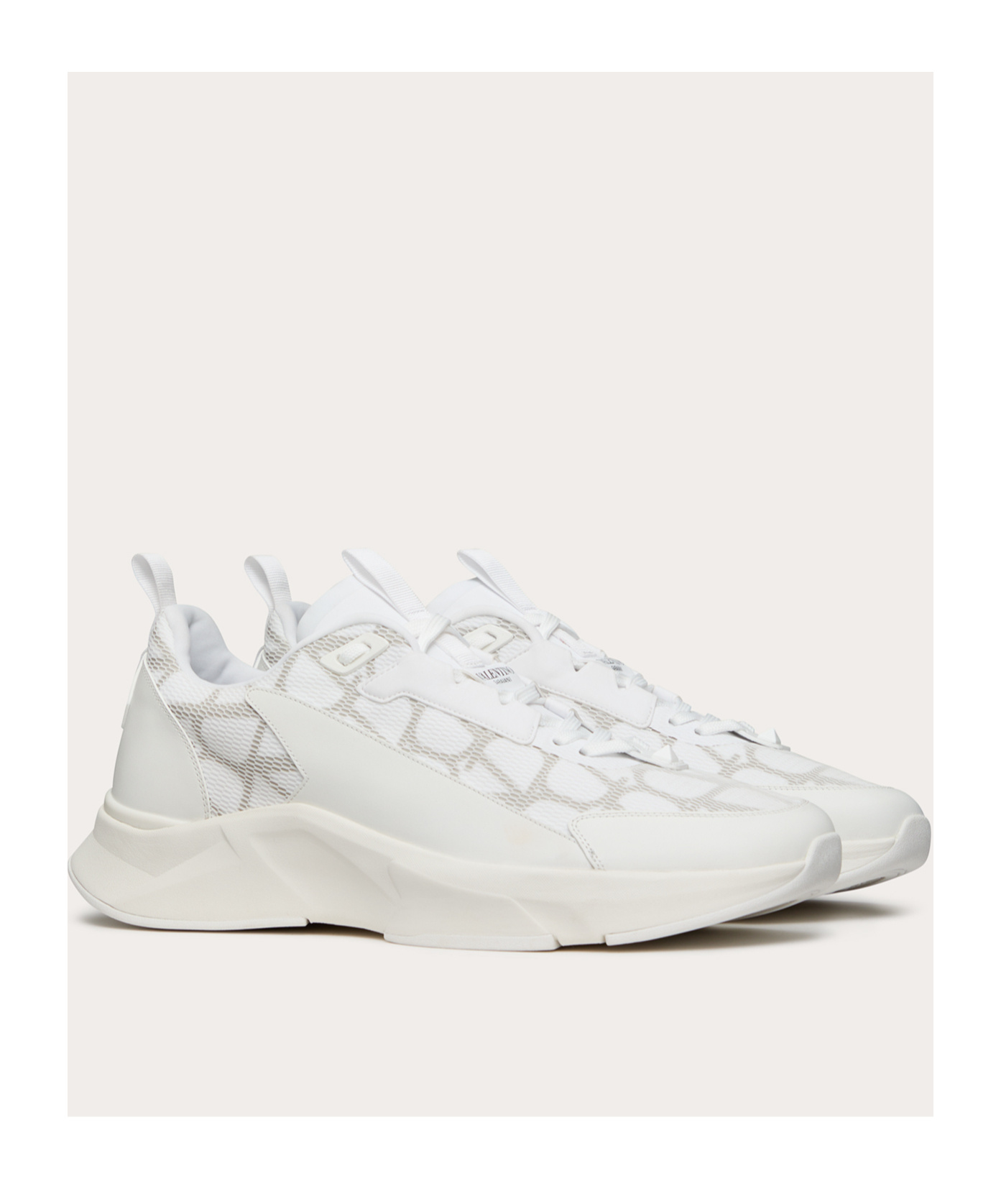 Valentino Garavani Lace-up Sneaker In White