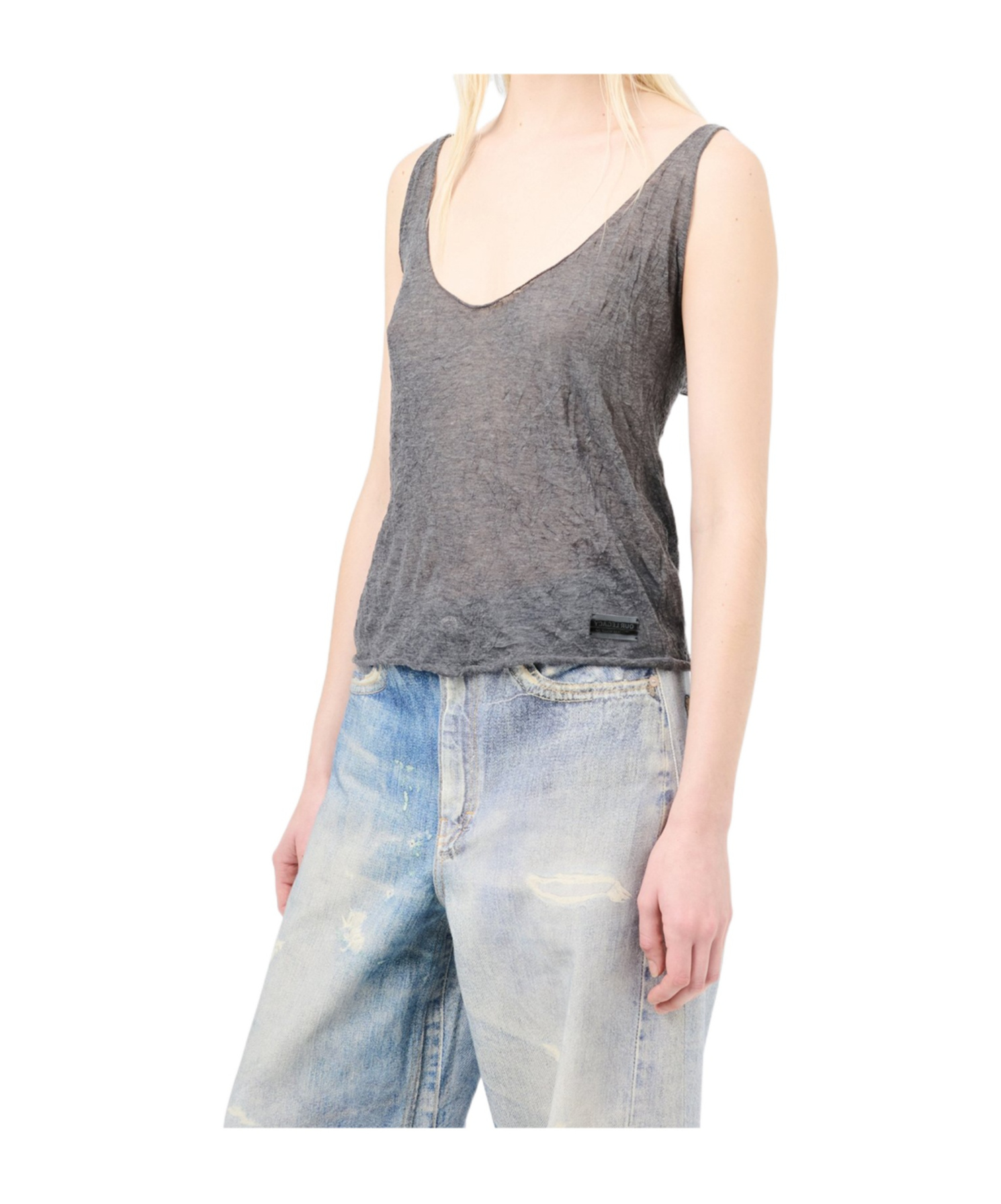 Shop Our Legacy Bathe Tank Top In Black