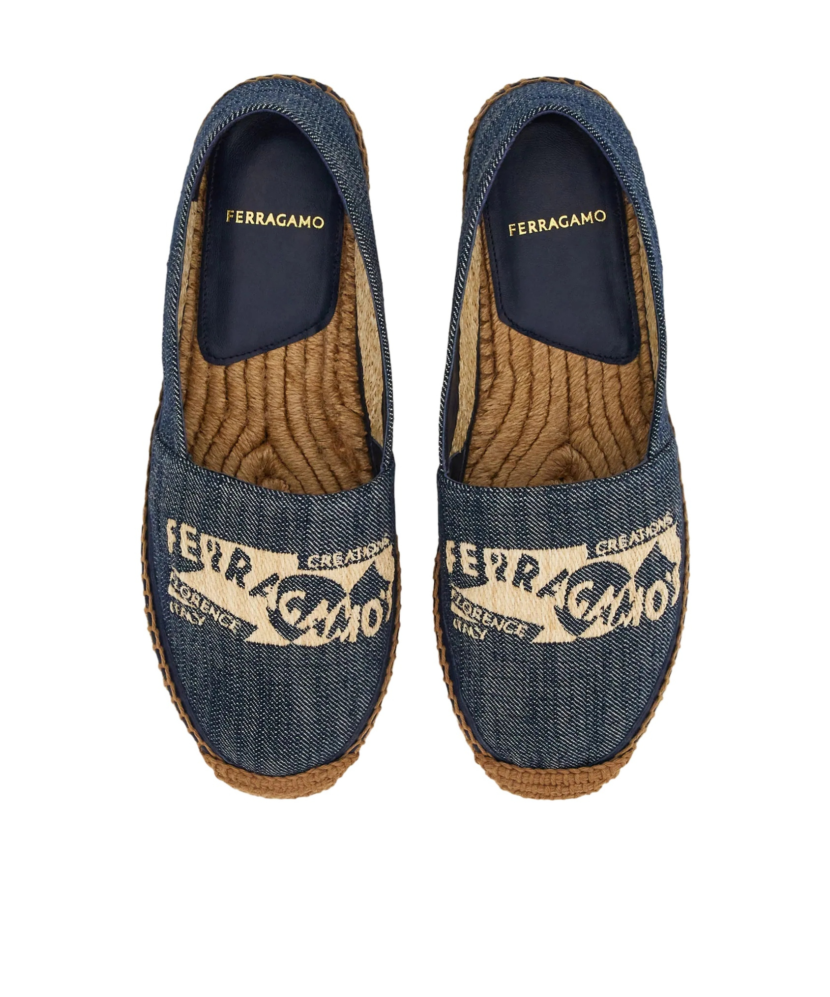 Ferragamo Logo Pattern Low-cut Casual Shoes In Black