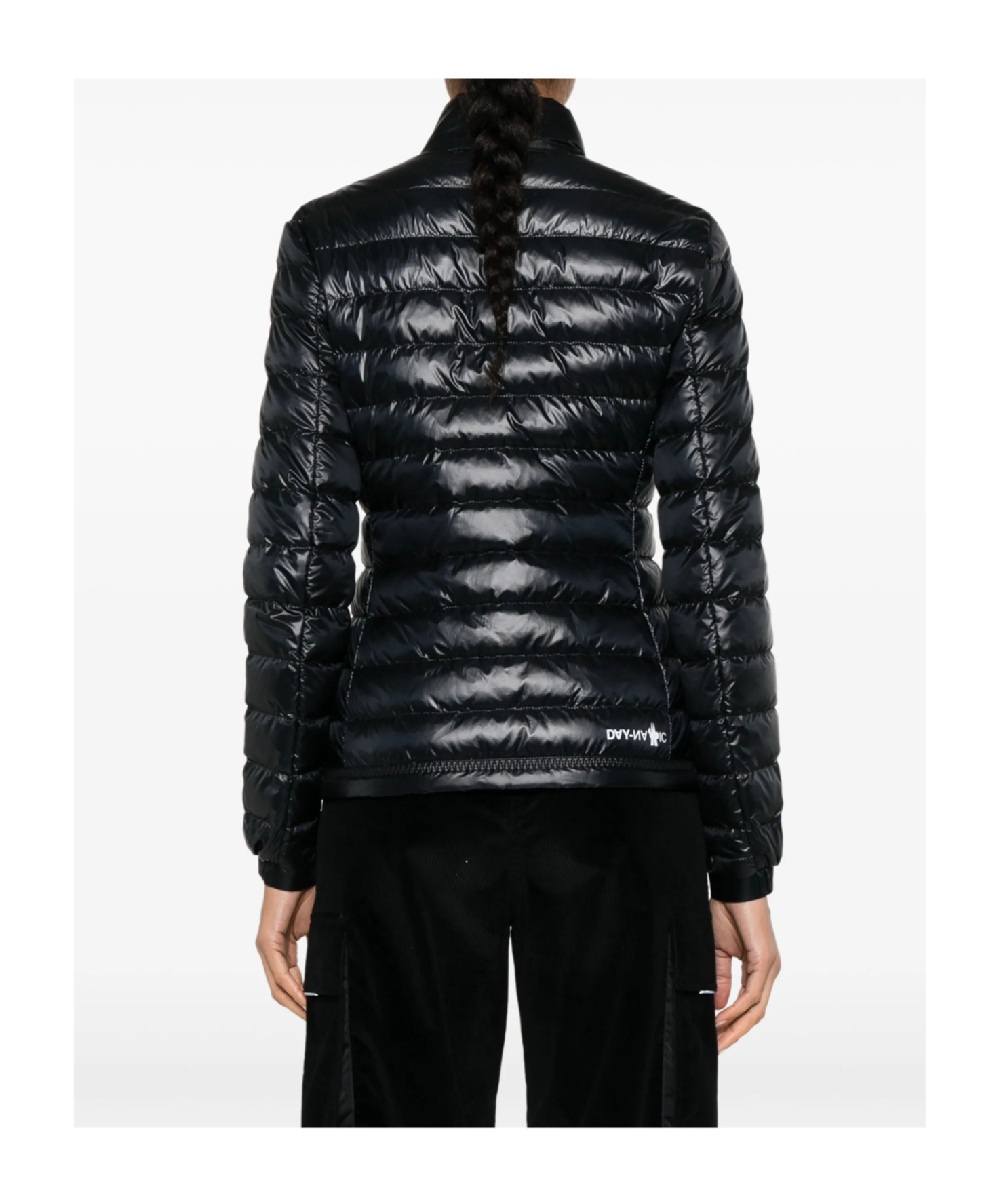 Moncler Grenoble Walibi Short Foldable Down Jacket In Black