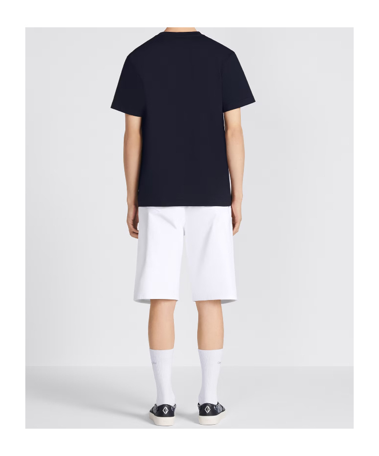 Dior Tailored Shorts With Pockets And Belt Loops In White