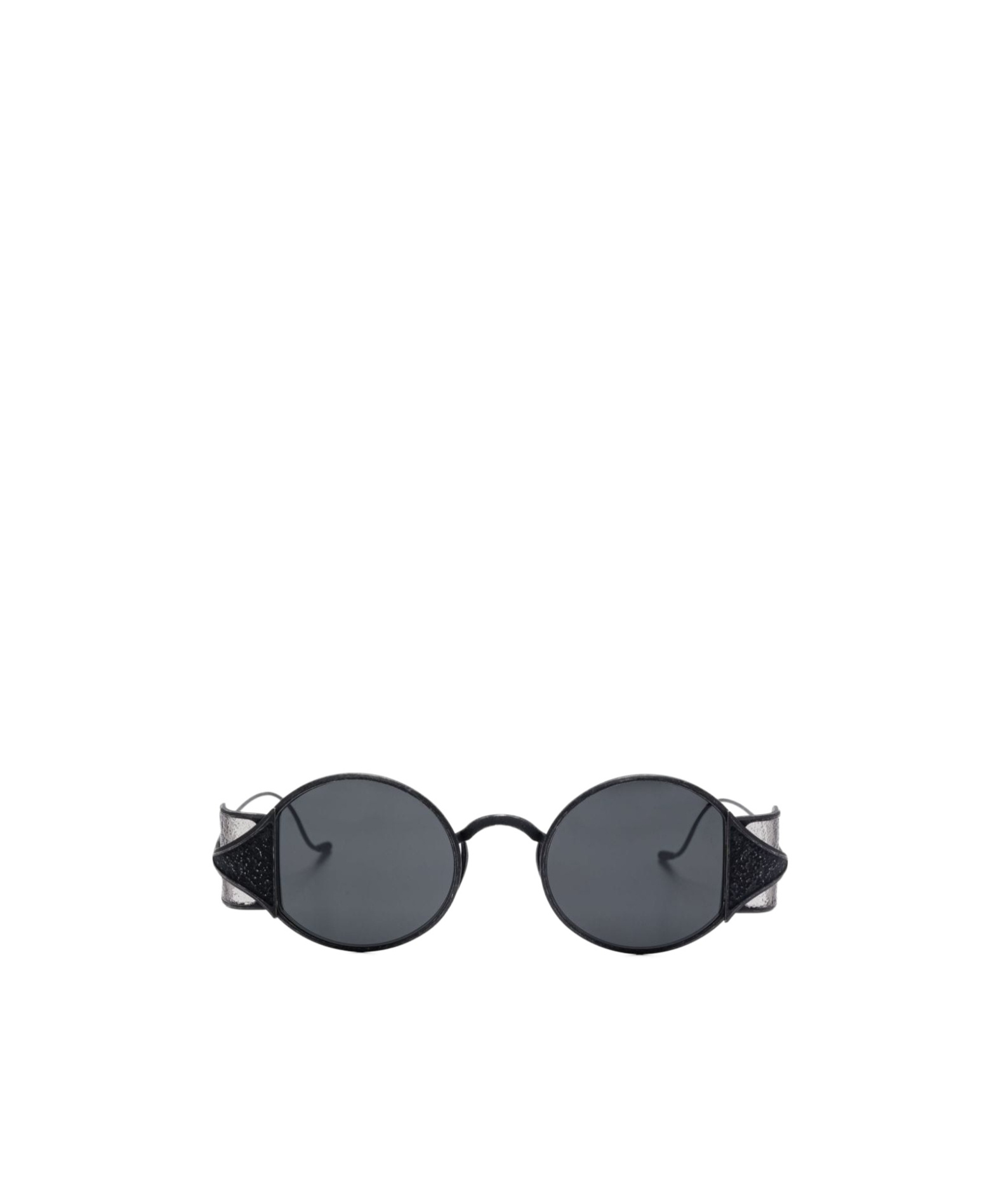 Uma Wang Geometric Sunglasses In Black