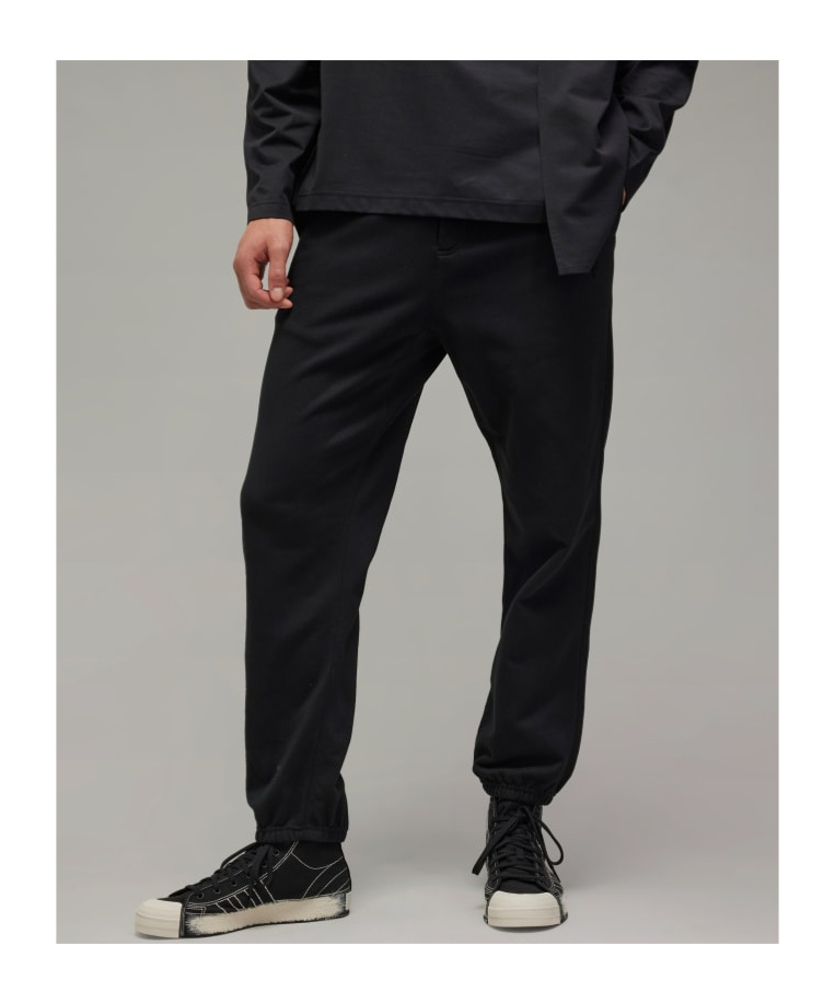 Y-3 X Adidas Logo-print Track Pants In Black