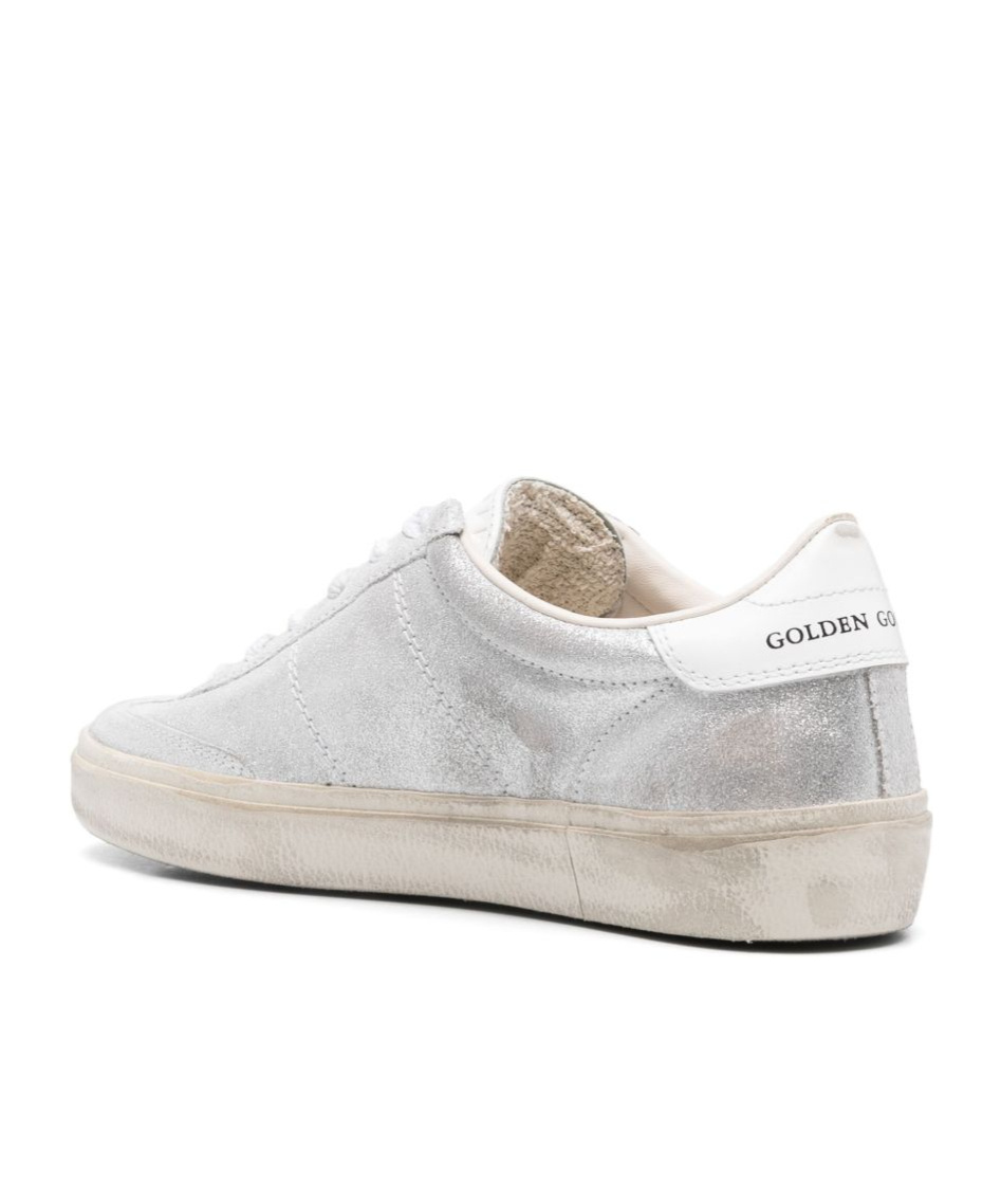 Golden Goose Lace-up Low-top Casual Shoes In White