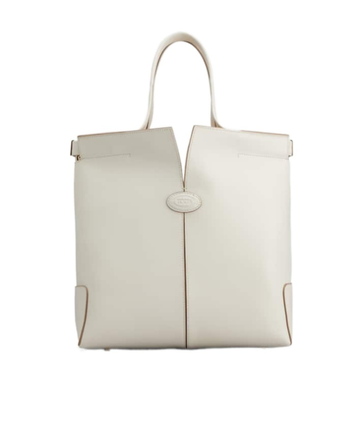 Tod's Di Bag Folio Small Shopping Bag In White
