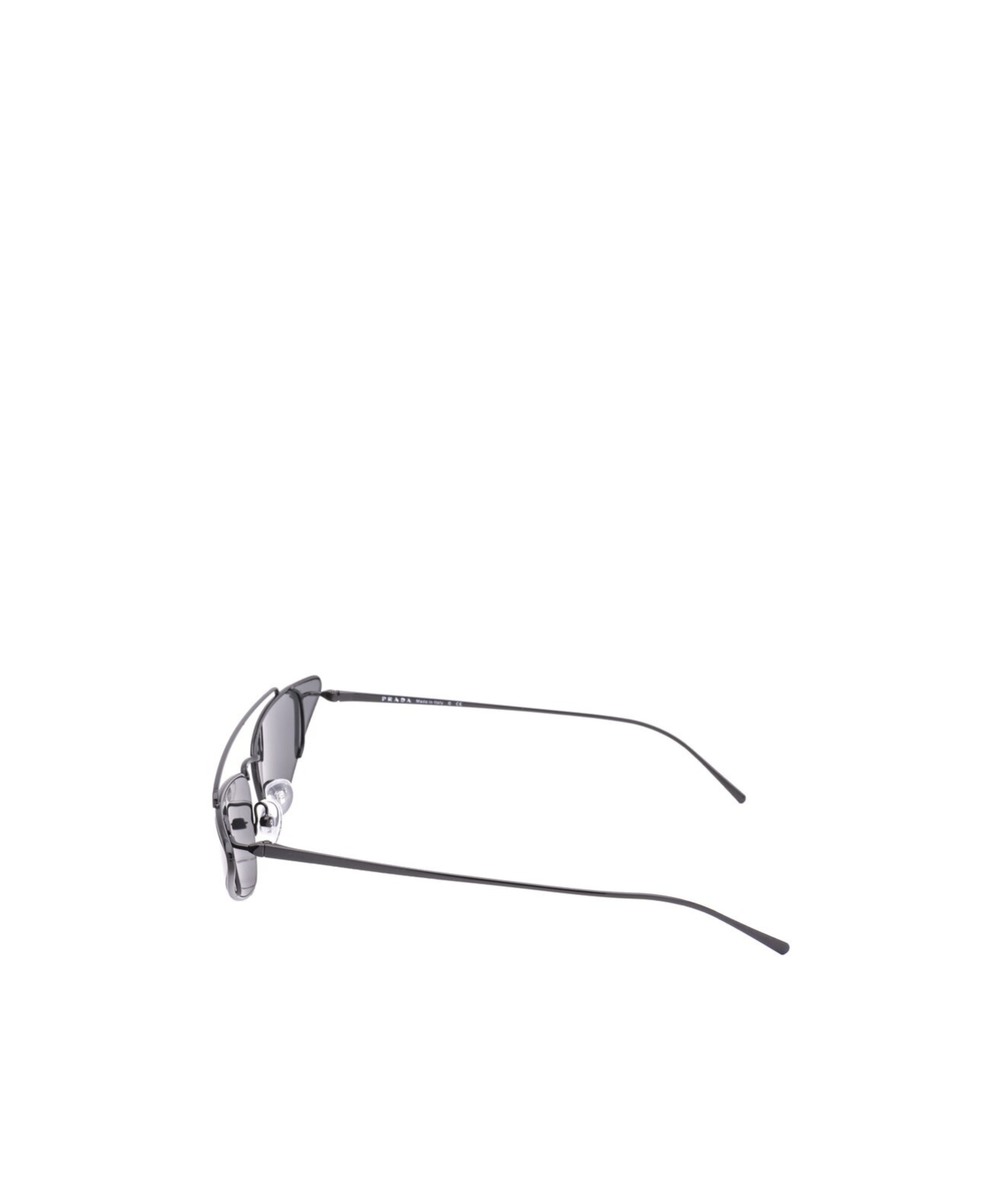 Prada Logo Sunglasses In Gray