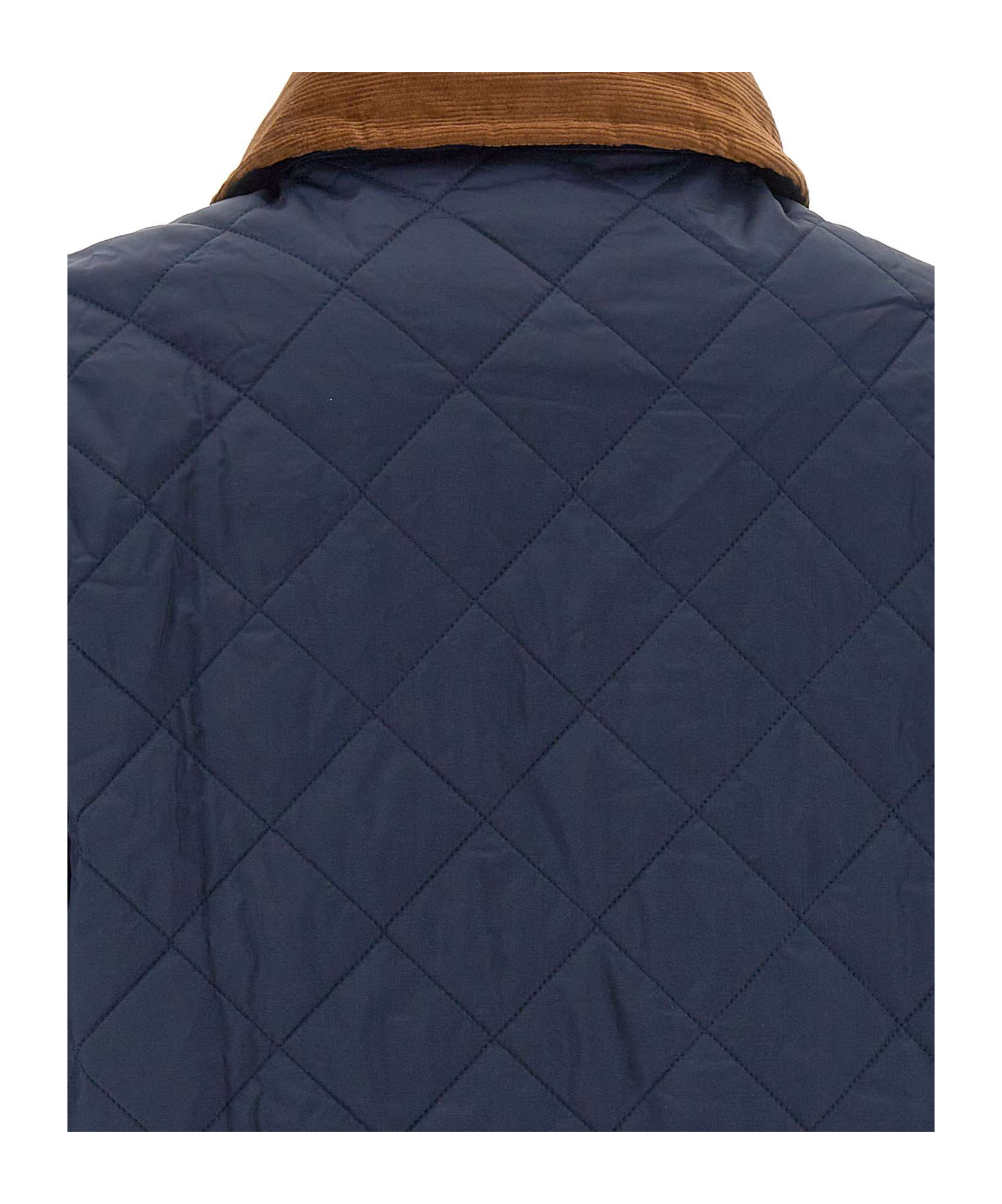 Barbour Quilted Cotton Clothes In Black