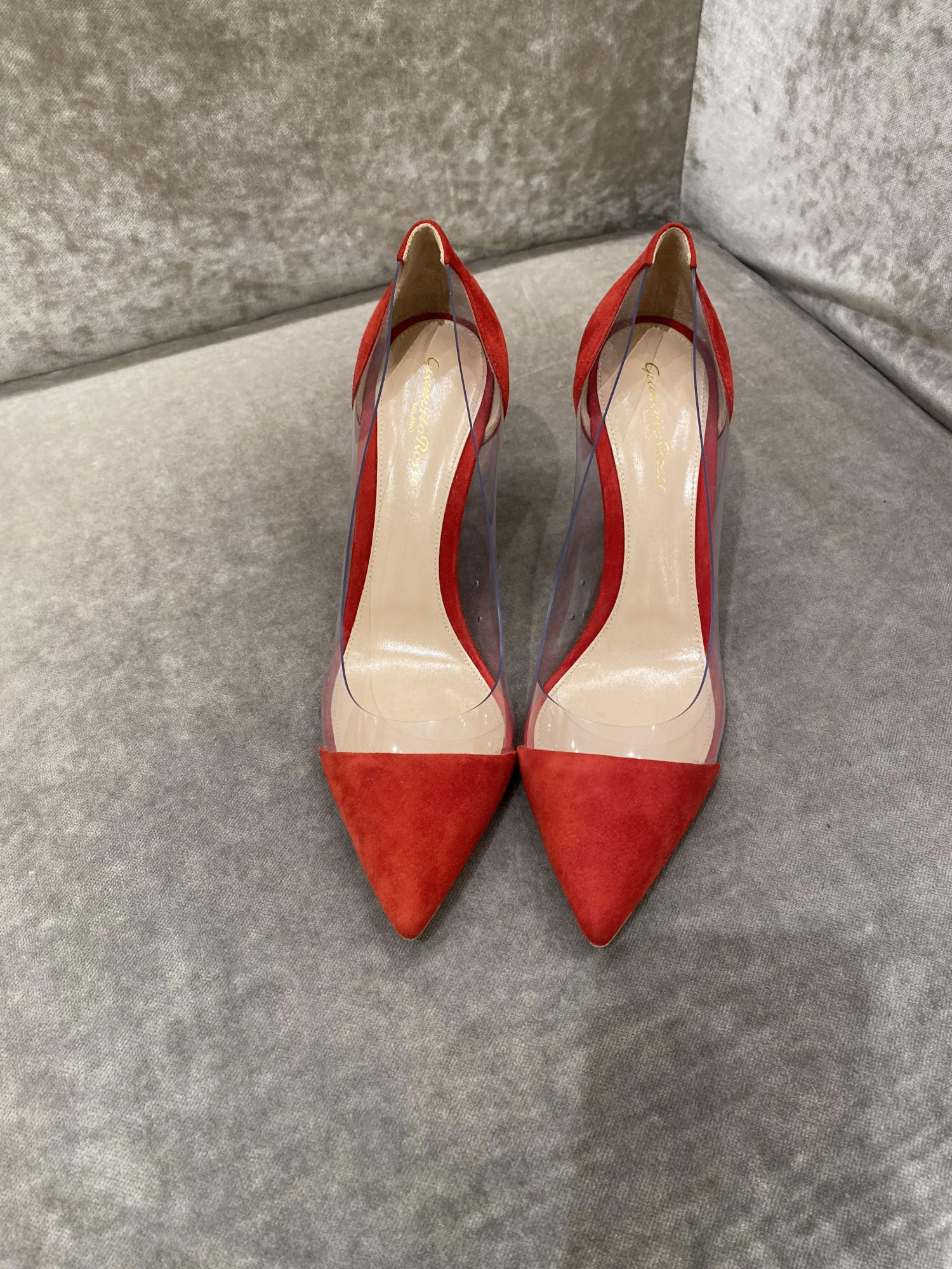 GIANVITO ROSSI POINTED HIGH HEELS