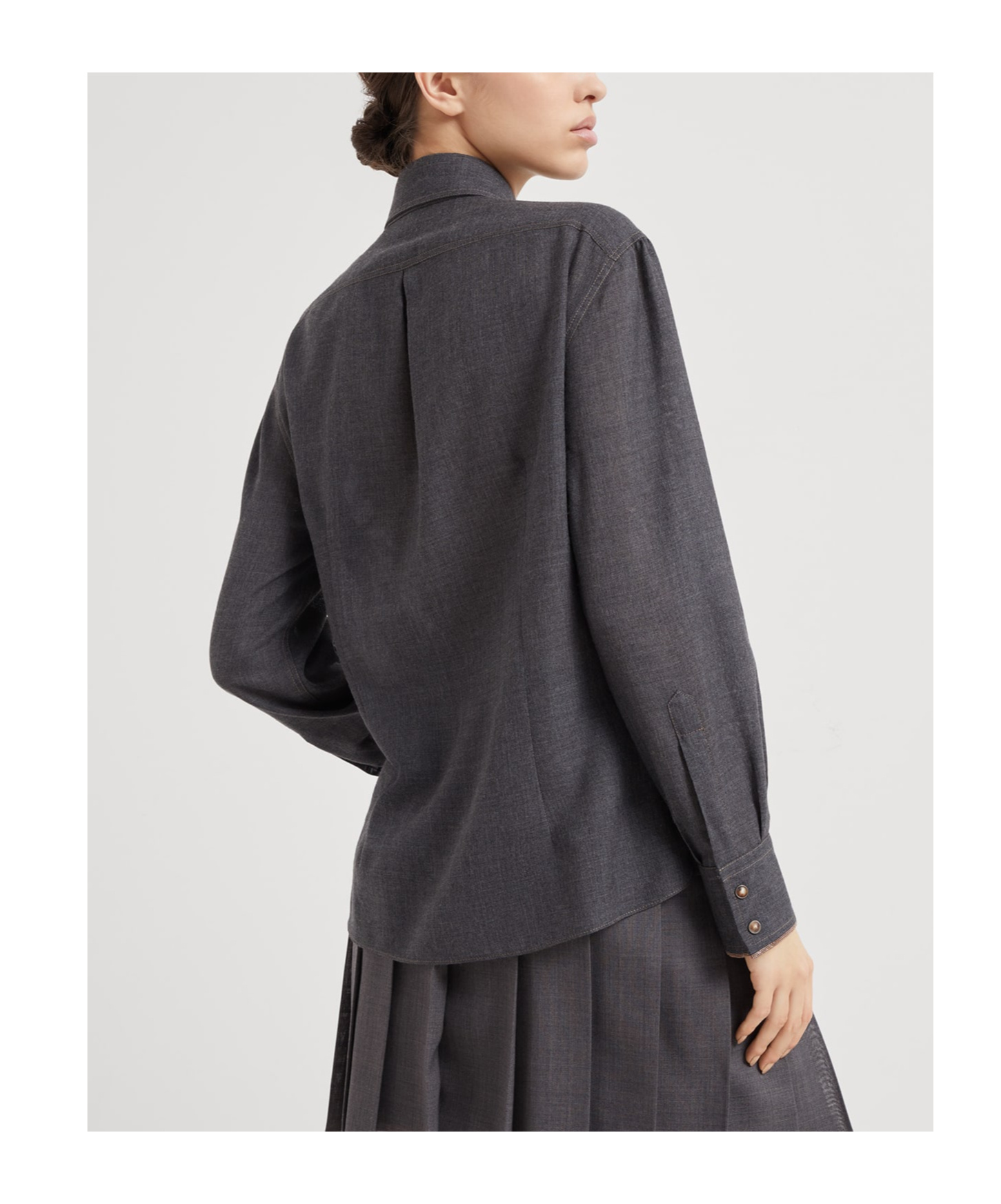 Brunello Cucinelli Shirts In Black