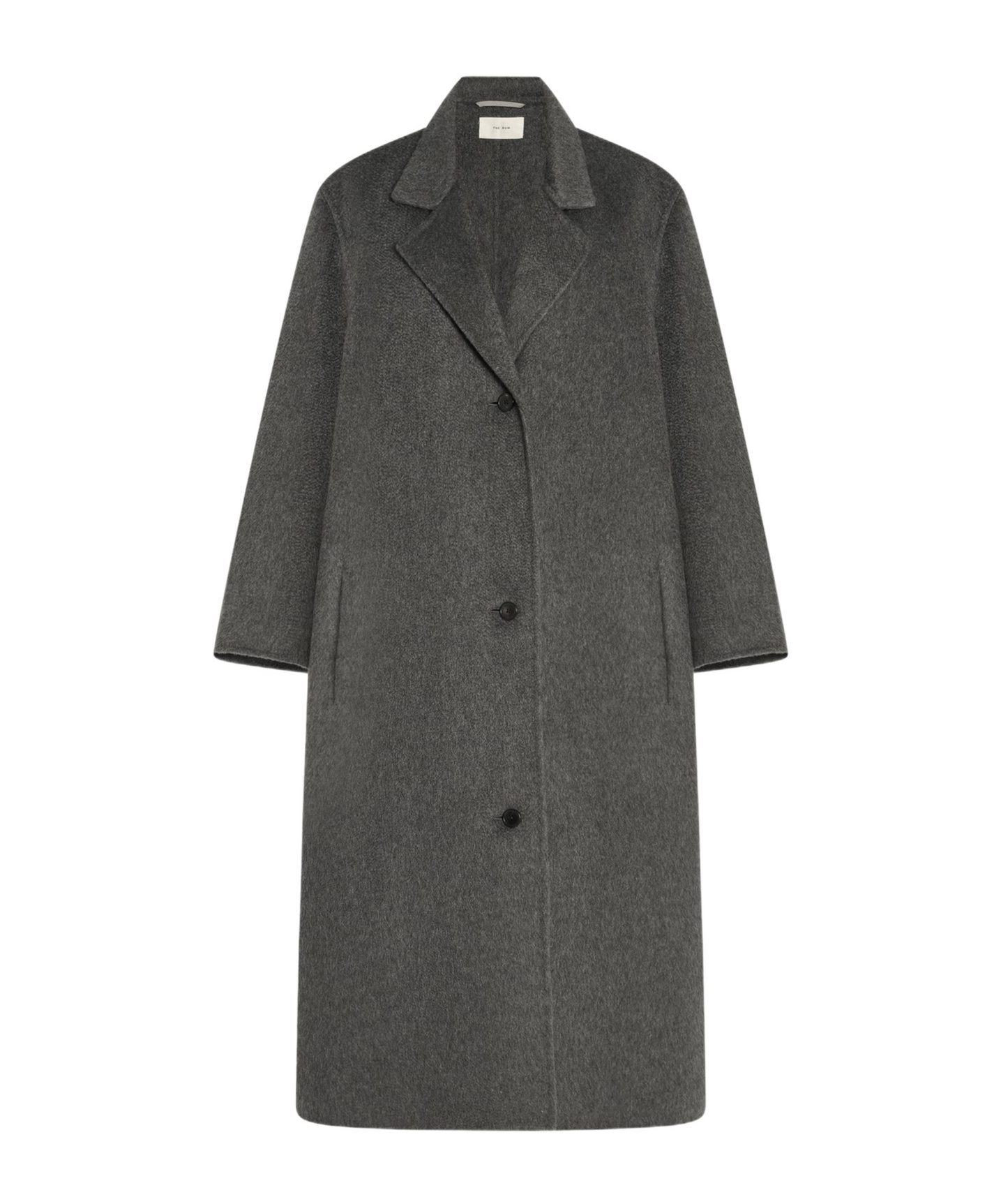 The Row Hariet Coat In Virgin Wool And Cashmere In Gray