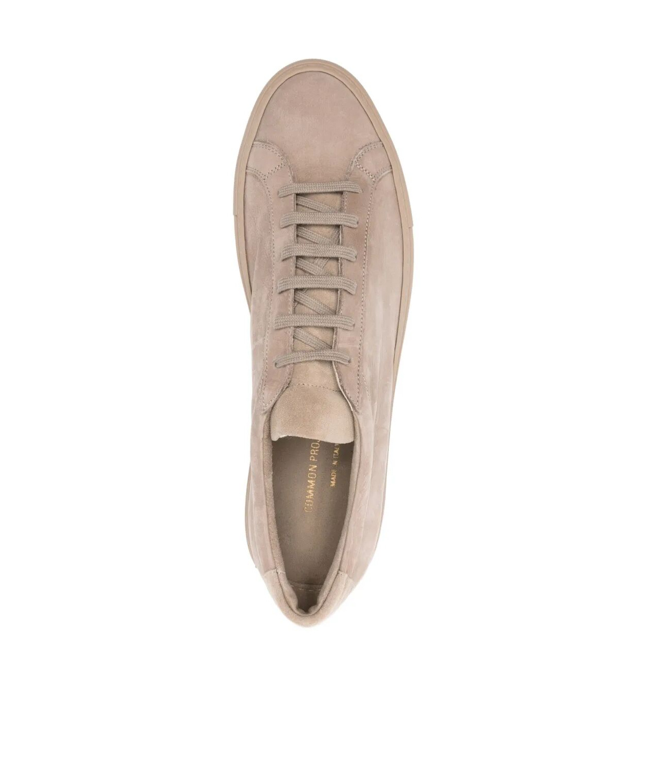 Common Projects Suede-leather Low-top Sneakers In Neutral